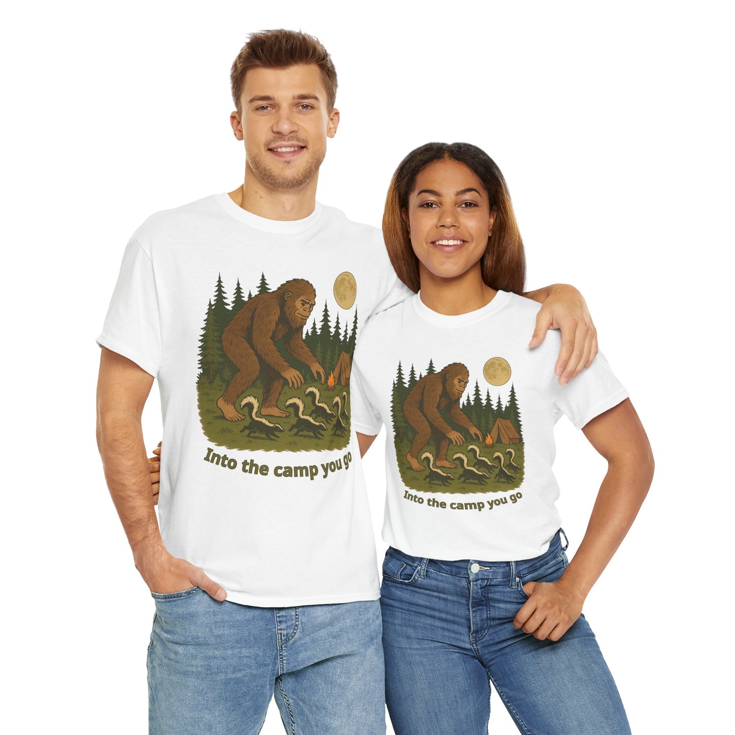 Bigfoot Skunk Wrangler T Shirt