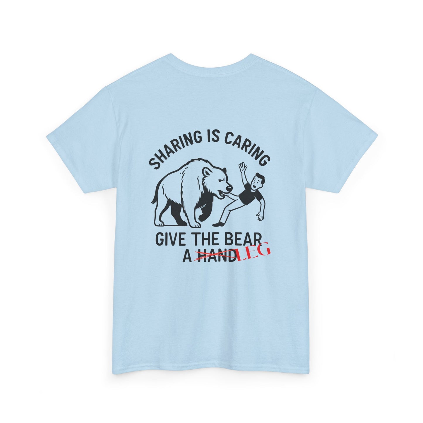 Give the Bear a Leg Tee – Funny Yellowstone Wildlife Shirt