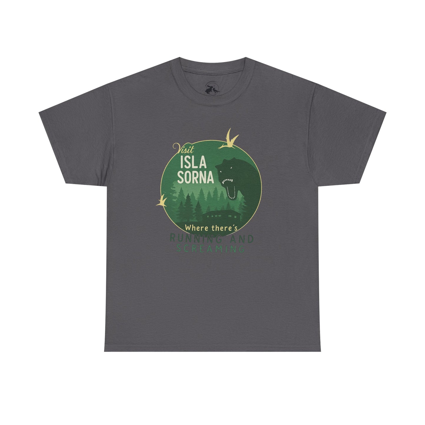 Isla Sorna Tee – Retro Dinosaur Adventure Shirt