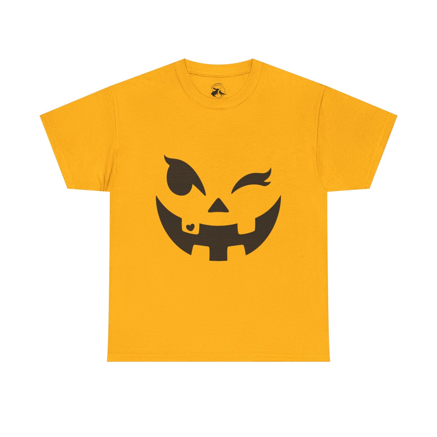 Pumpkin Sweetheart Tee – Playful Halloween Graphic Shirt
