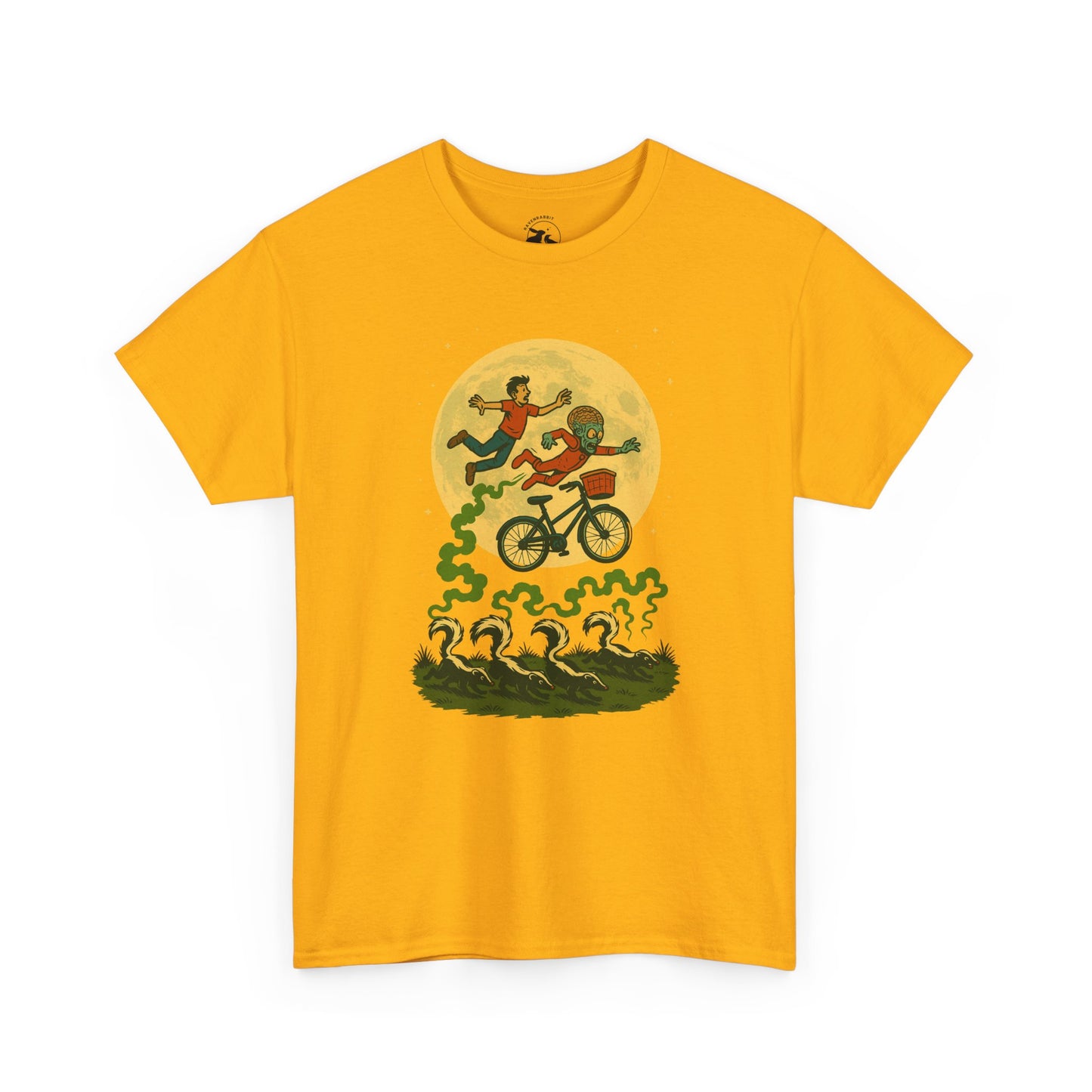 Moonlit Mayhem Retro Comic T Shirt
