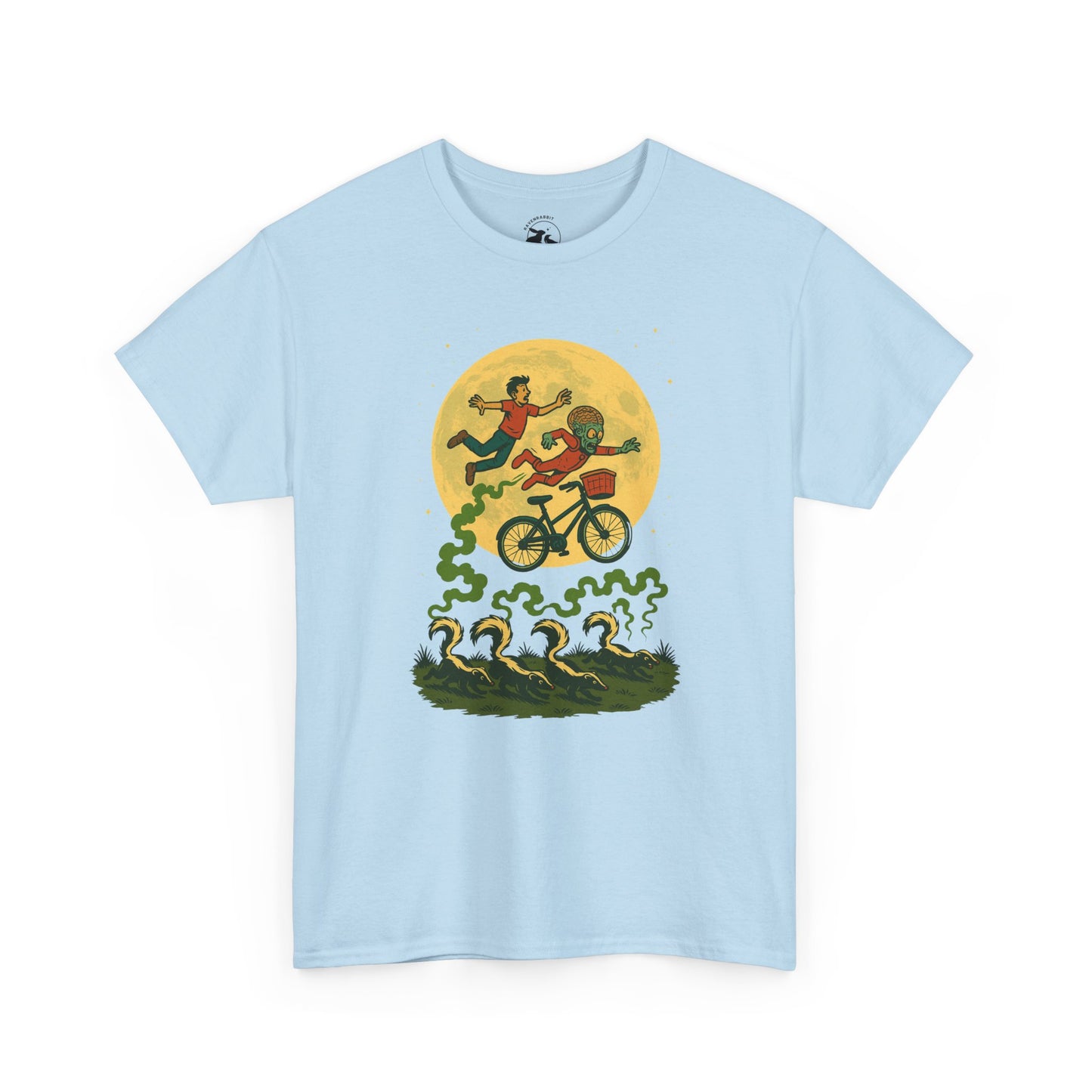 Moonlit Mayhem Retro Comic T Shirt