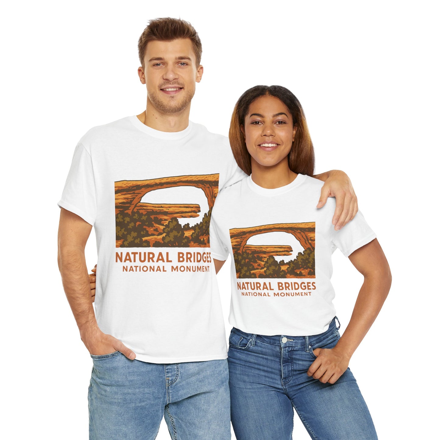 Natural Bridges National Monument Tee – Utah Desert Adventure Shirt