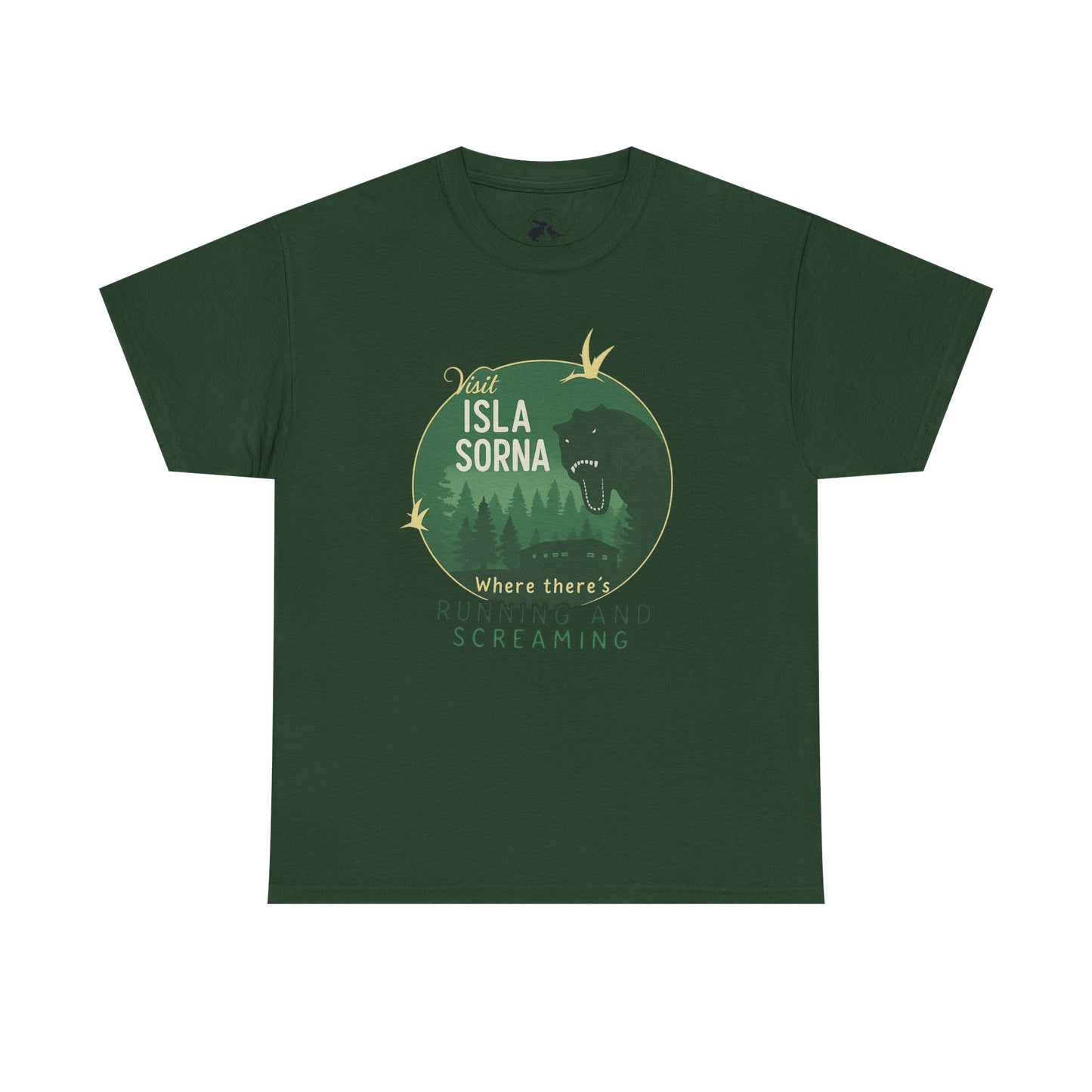 Isla Sorna Tee – Retro Dinosaur Adventure Shirt