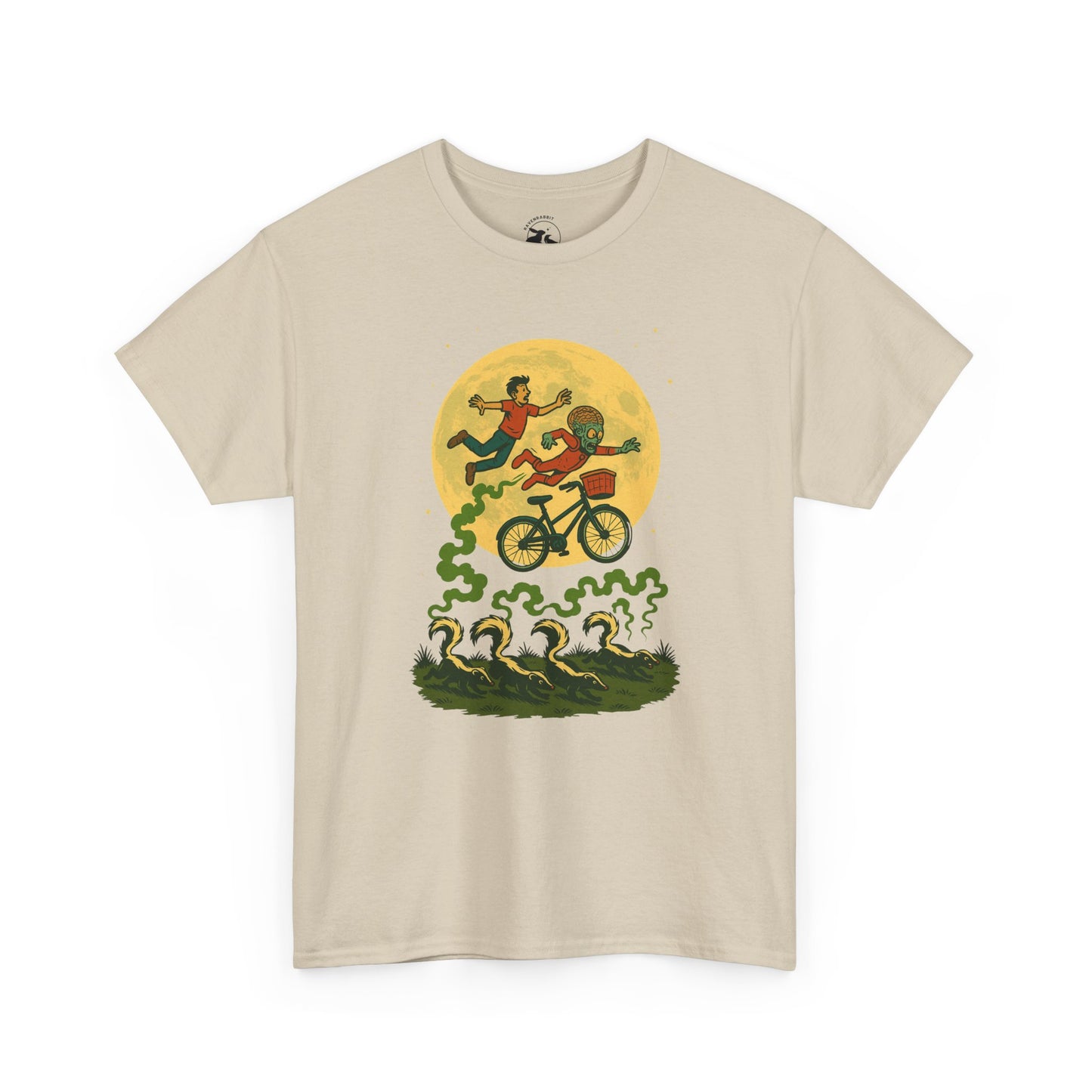 Moonlit Mayhem Retro Comic T Shirt