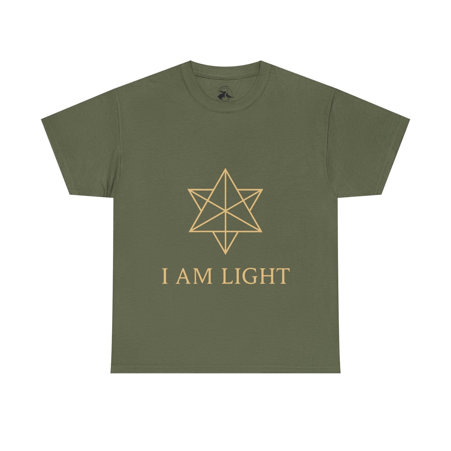 I Am Light Tee – Spiritual Affirmation Graphic Shirt for Christmas Gift