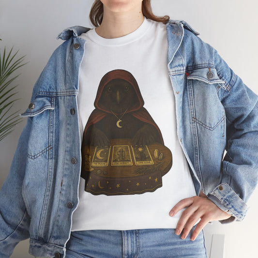 The Raven Tarot Tee – Diviner of the Moon and Stars