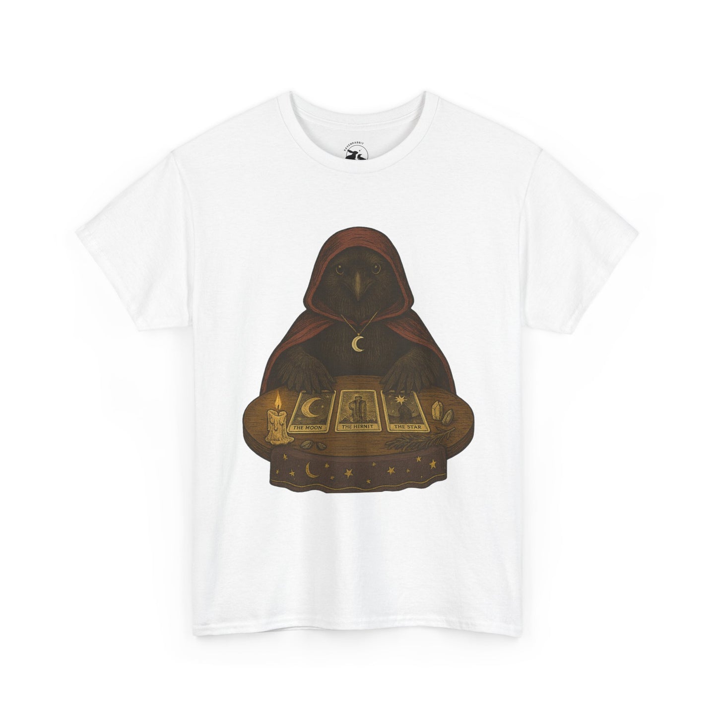 The Raven Tarot Tee – Diviner of the Moon and Stars