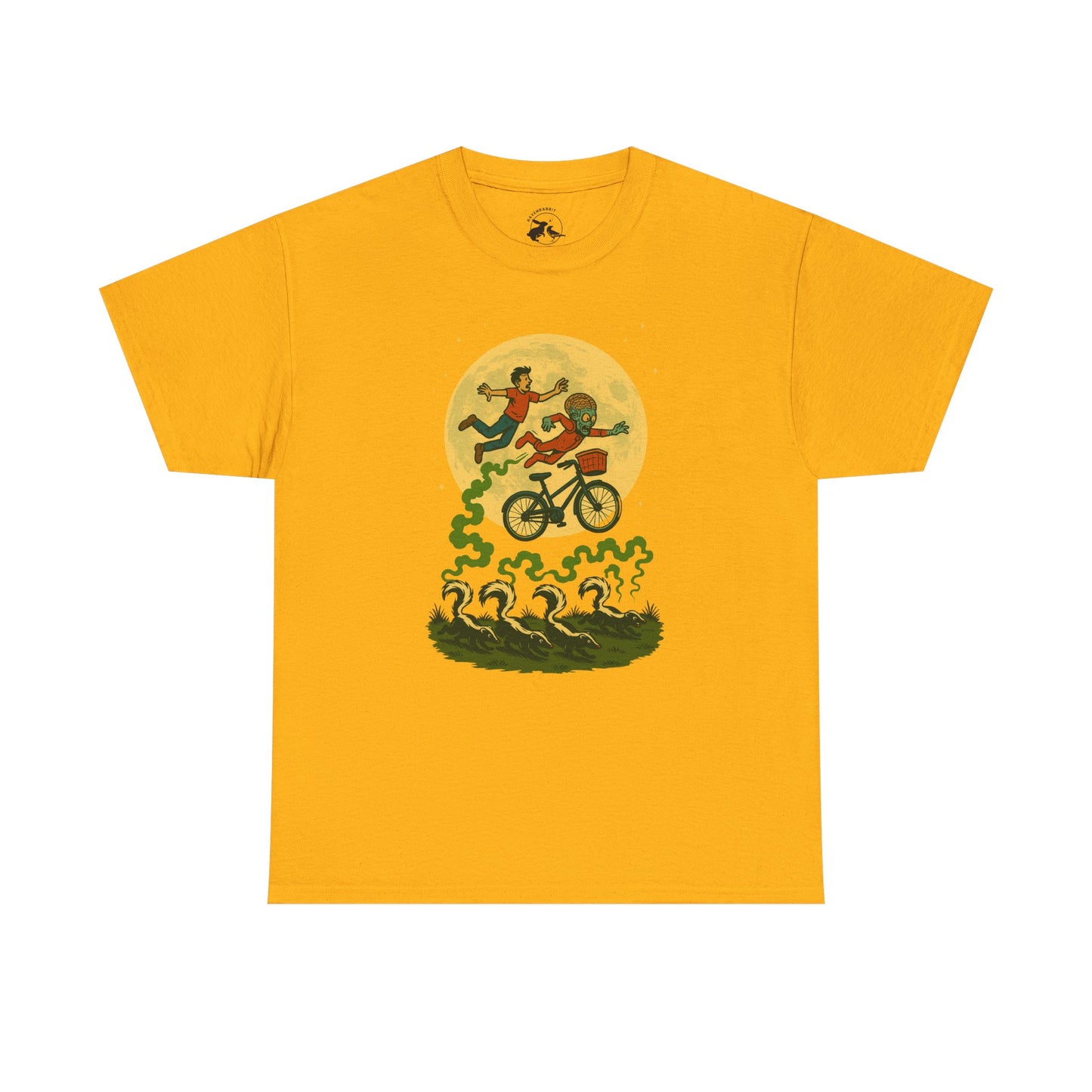 Moonlit Mayhem Retro Comic T Shirt