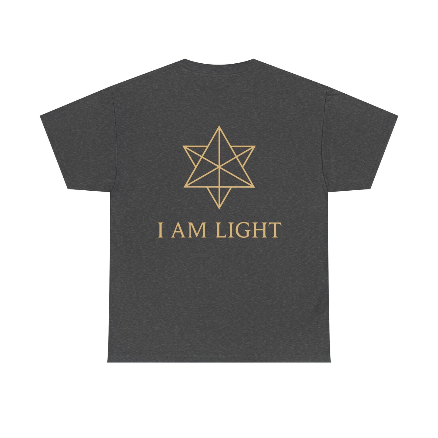 I Am Light Double-Sided Tee – Spiritual Affirmation Shirt for Christmas Gift