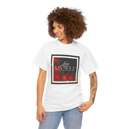 Love Myself Kokum-Inspired Floral Tee