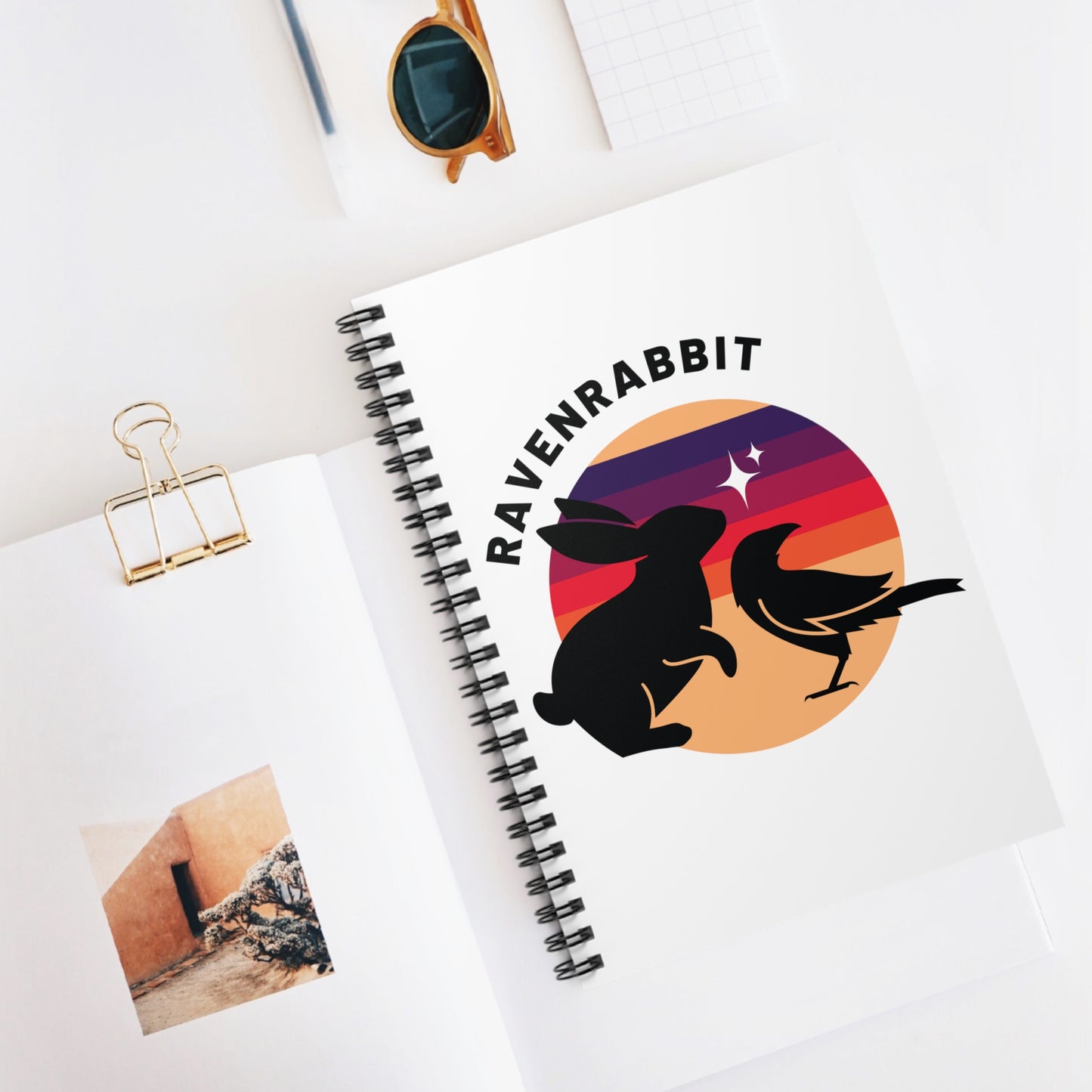 RavenRabbit Blank Journal – Write, Reflect, and Awaken 🌿📖