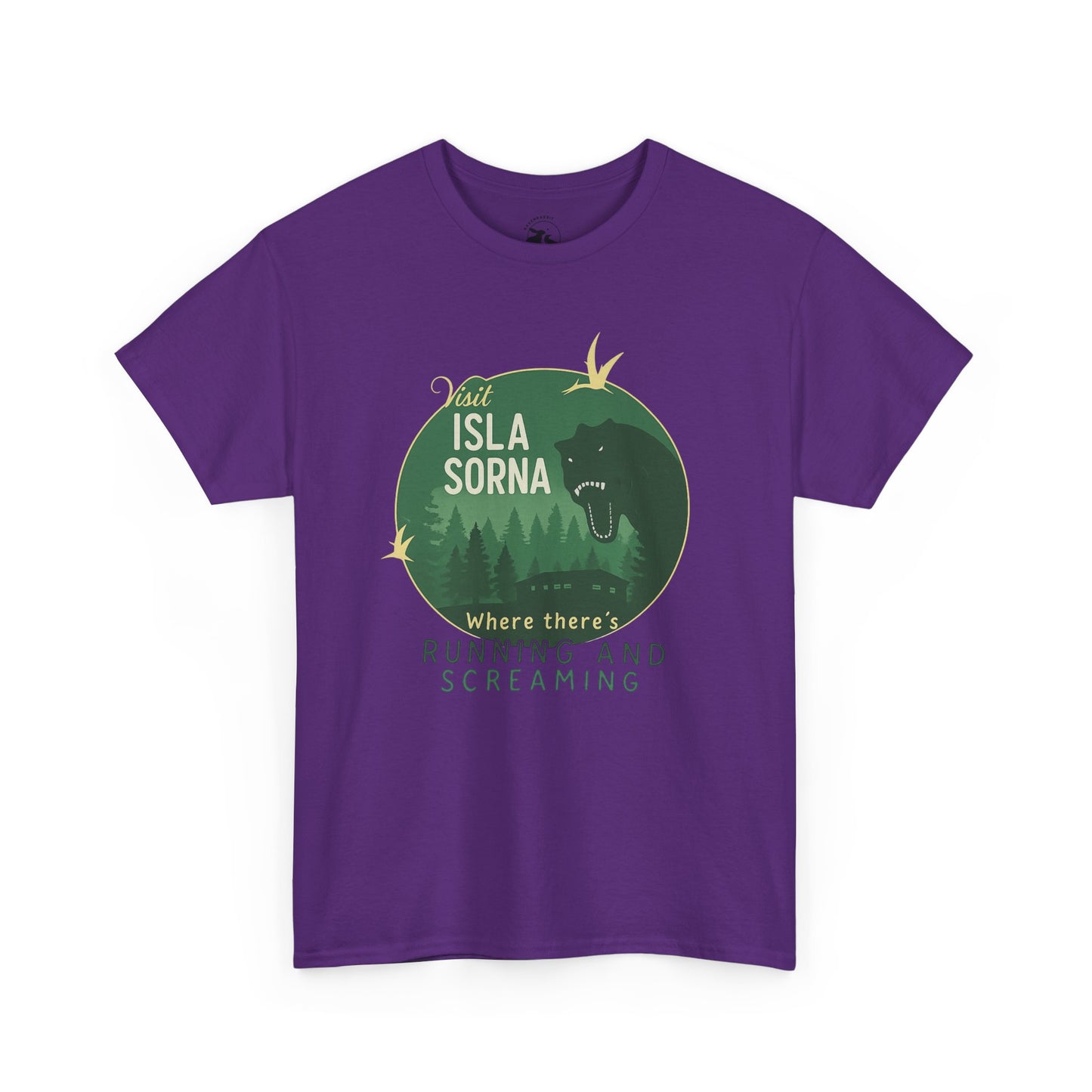 Visit Isla Sorna Retro Dinosaur Tee