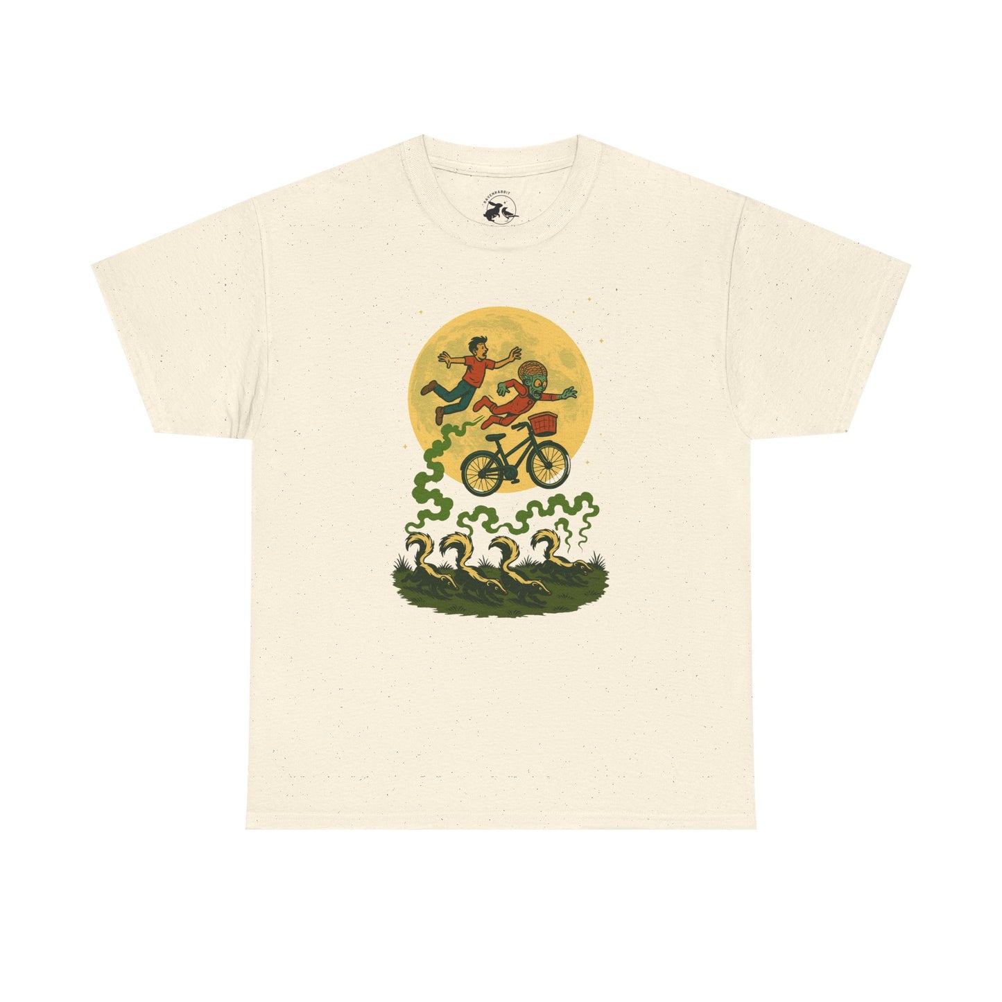 Moonlit Mayhem Retro Comic T Shirt