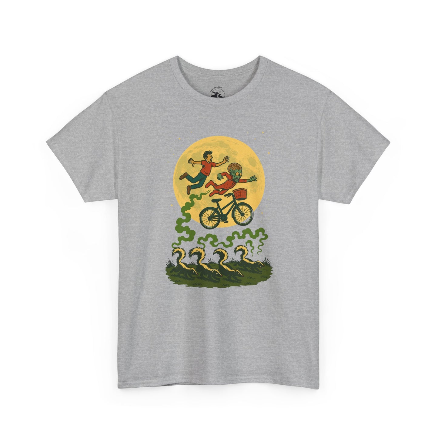 Moonlit Mayhem Retro Comic T Shirt