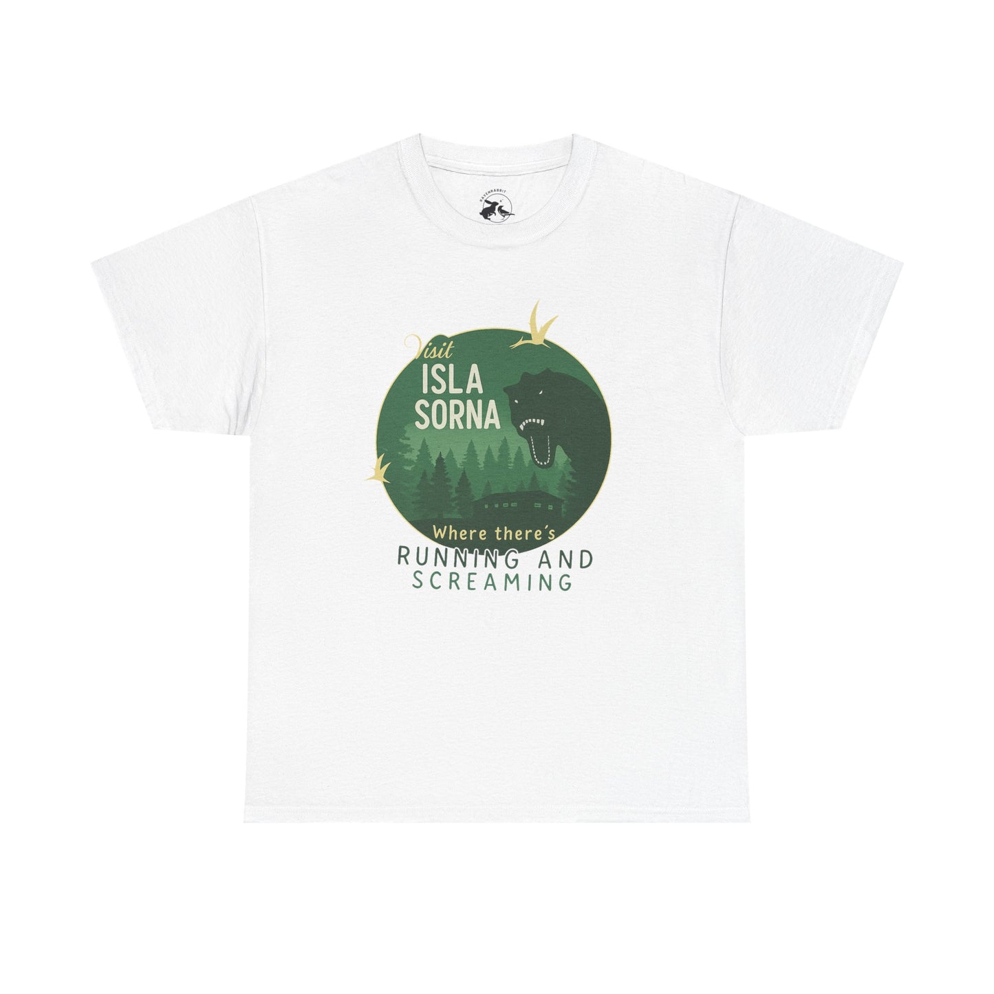 Isla Sorna Tee – Retro Dinosaur Adventure Shirt