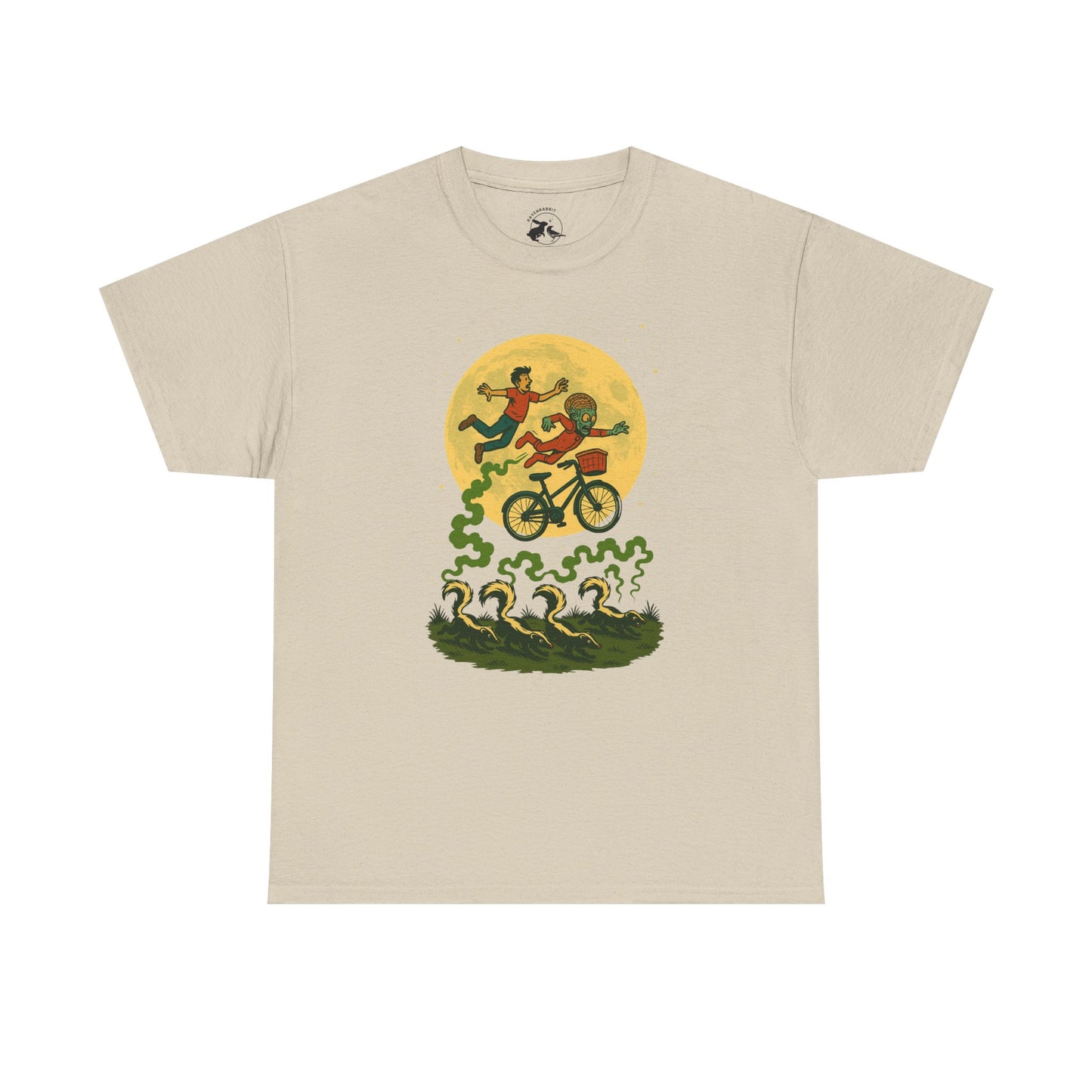 Moonlit Mayhem Retro Comic T Shirt