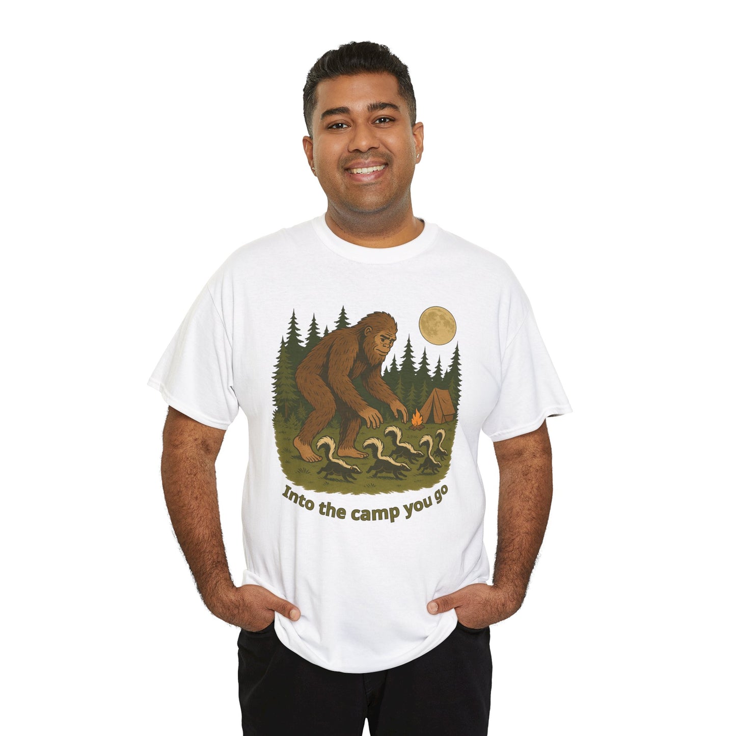 Bigfoot Skunk Wrangler T Shirt