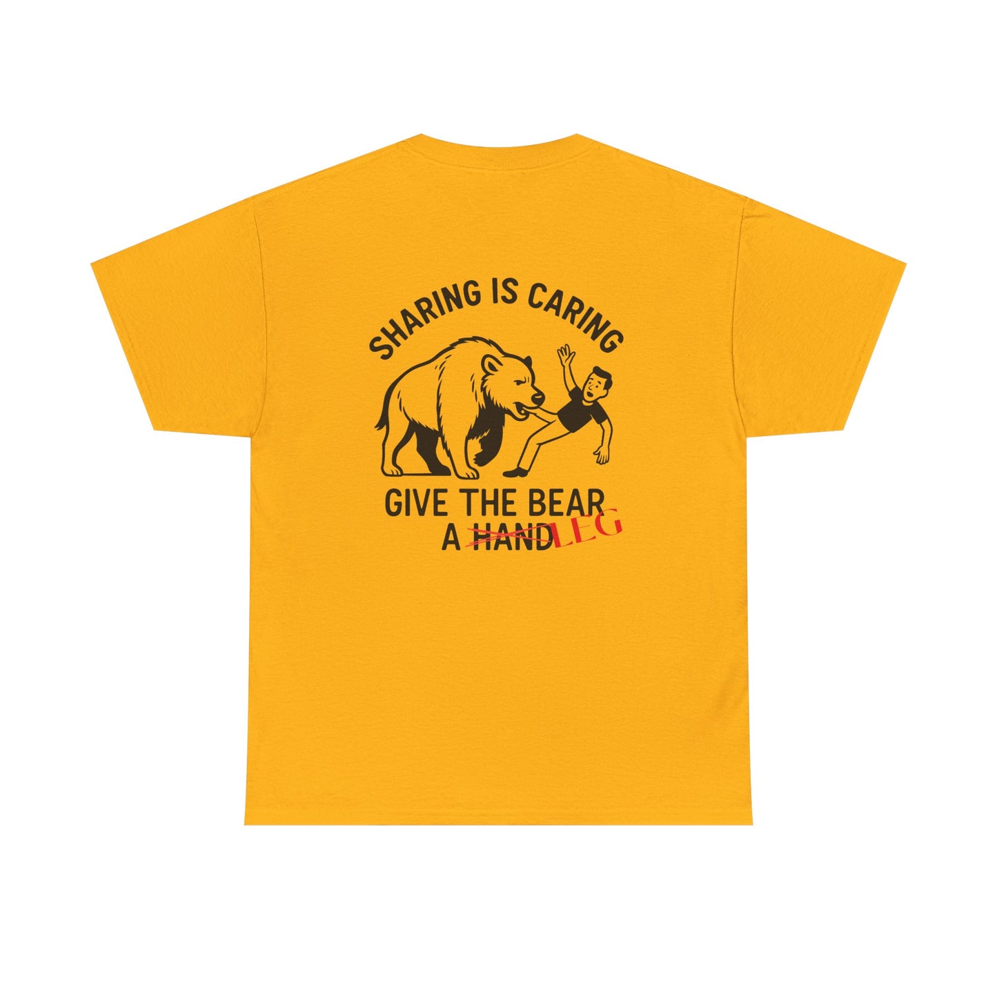 Give the Bear a Leg Tee – Funny Yellowstone Wildlife Shirt
