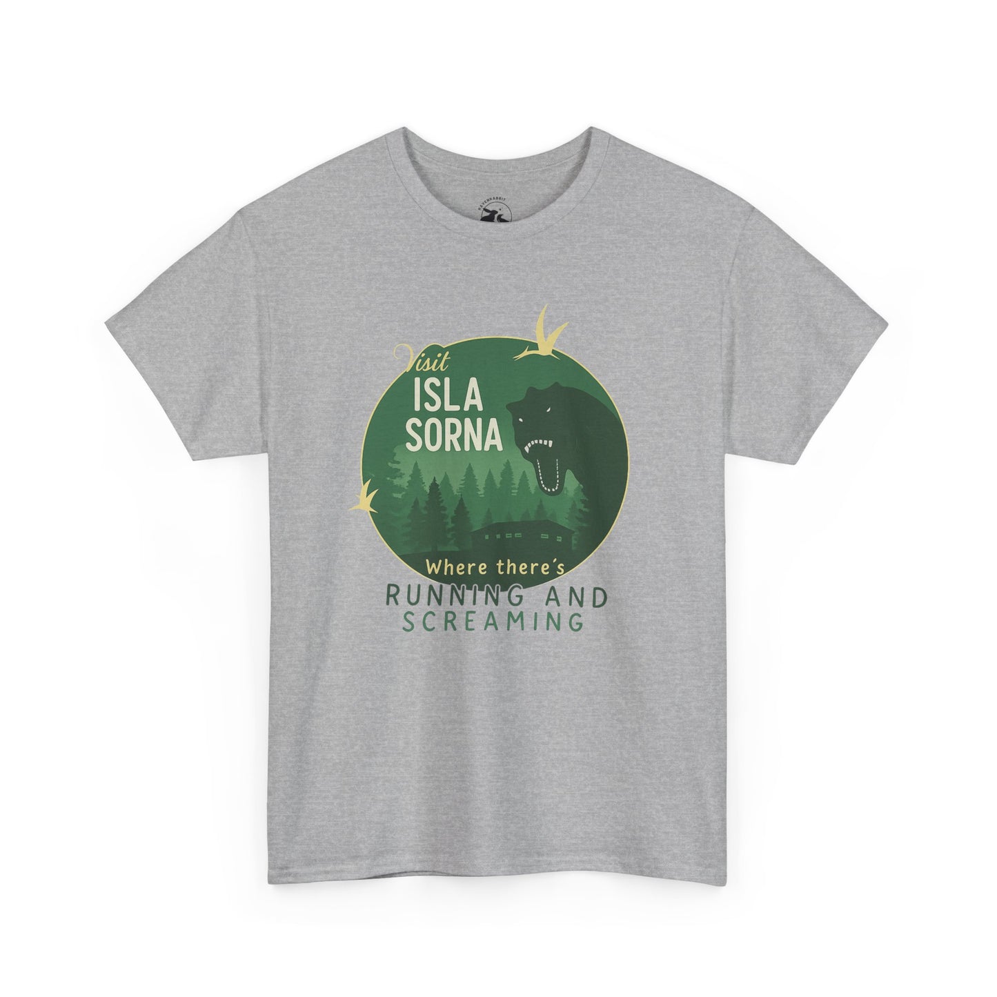 Isla Sorna Tee – Retro Dinosaur Adventure Shirt