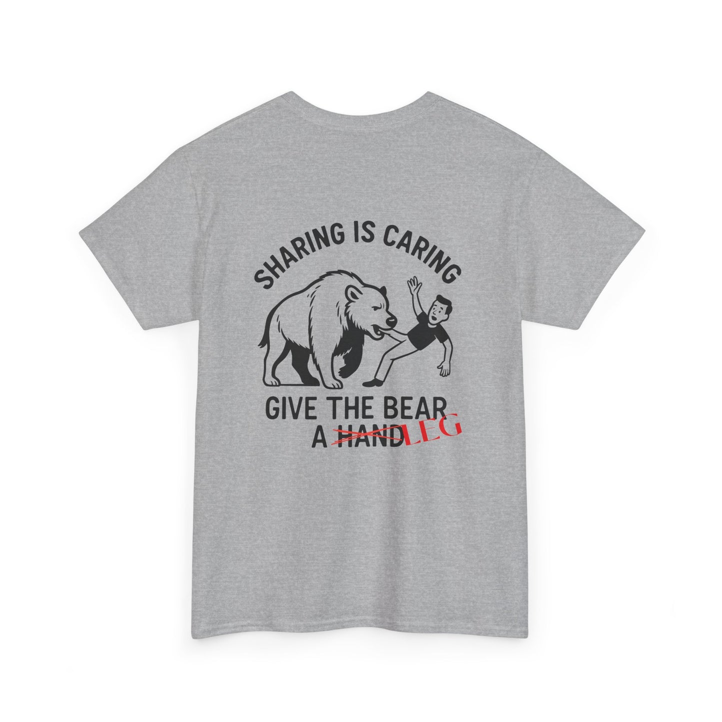 Give the Bear a Leg Tee – Funny Yellowstone Wildlife Shirt