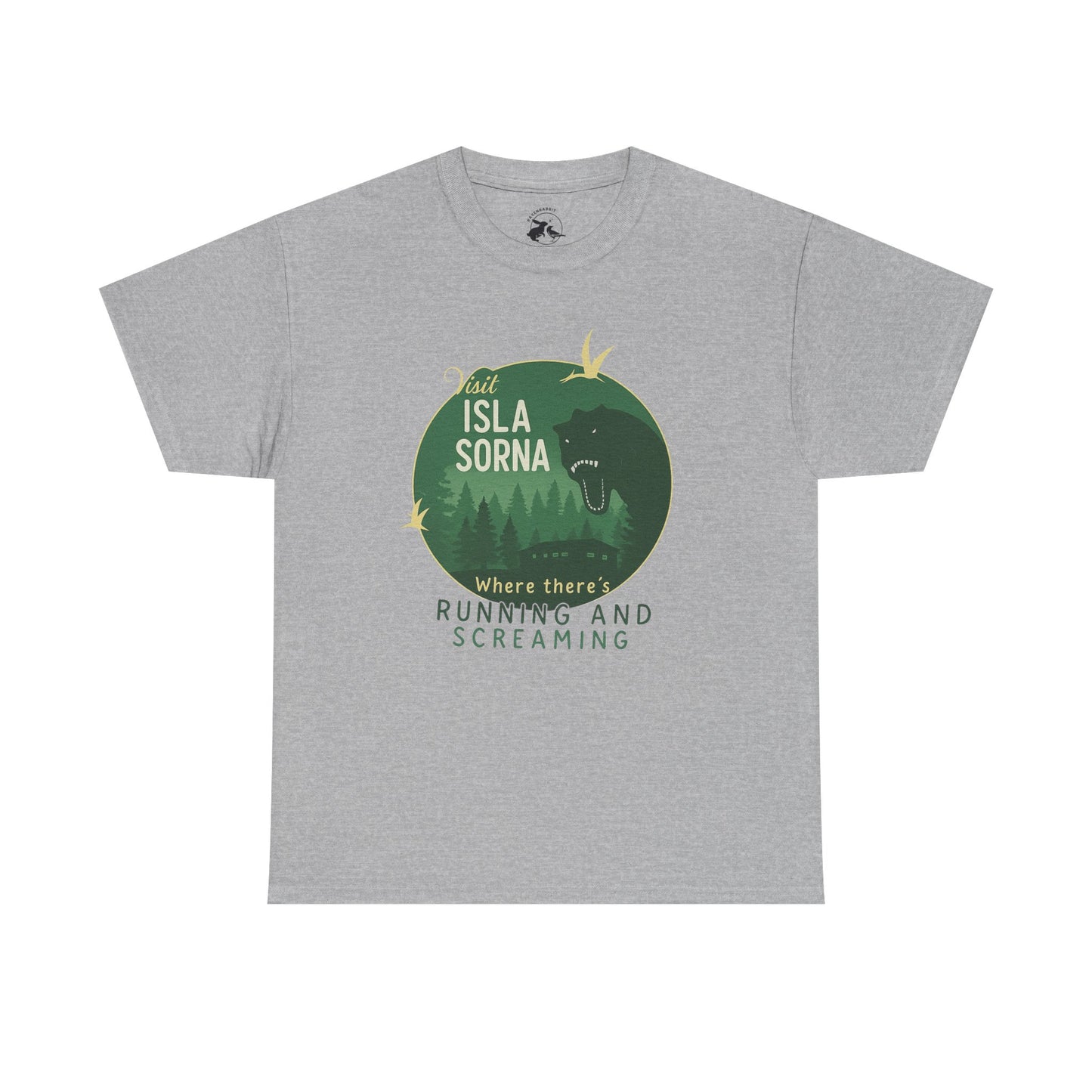 Isla Sorna Tee – Retro Dinosaur Adventure Shirt