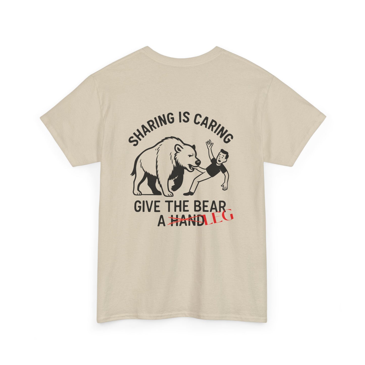 Give the Bear a Leg Tee – Funny Yellowstone Wildlife Shirt
