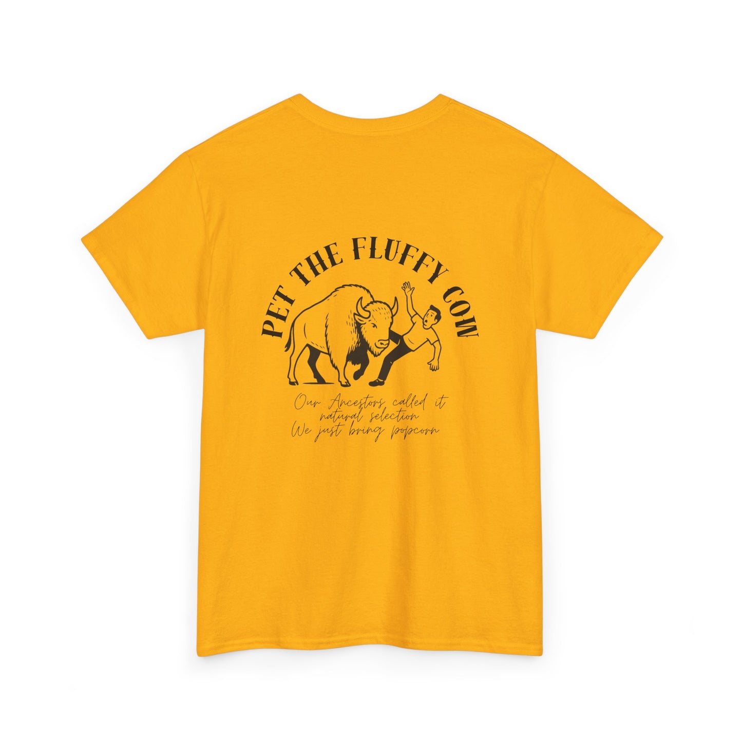 Pet The Fluffy Cows Yellowstone Tee – Funny Bison Nature Shirt