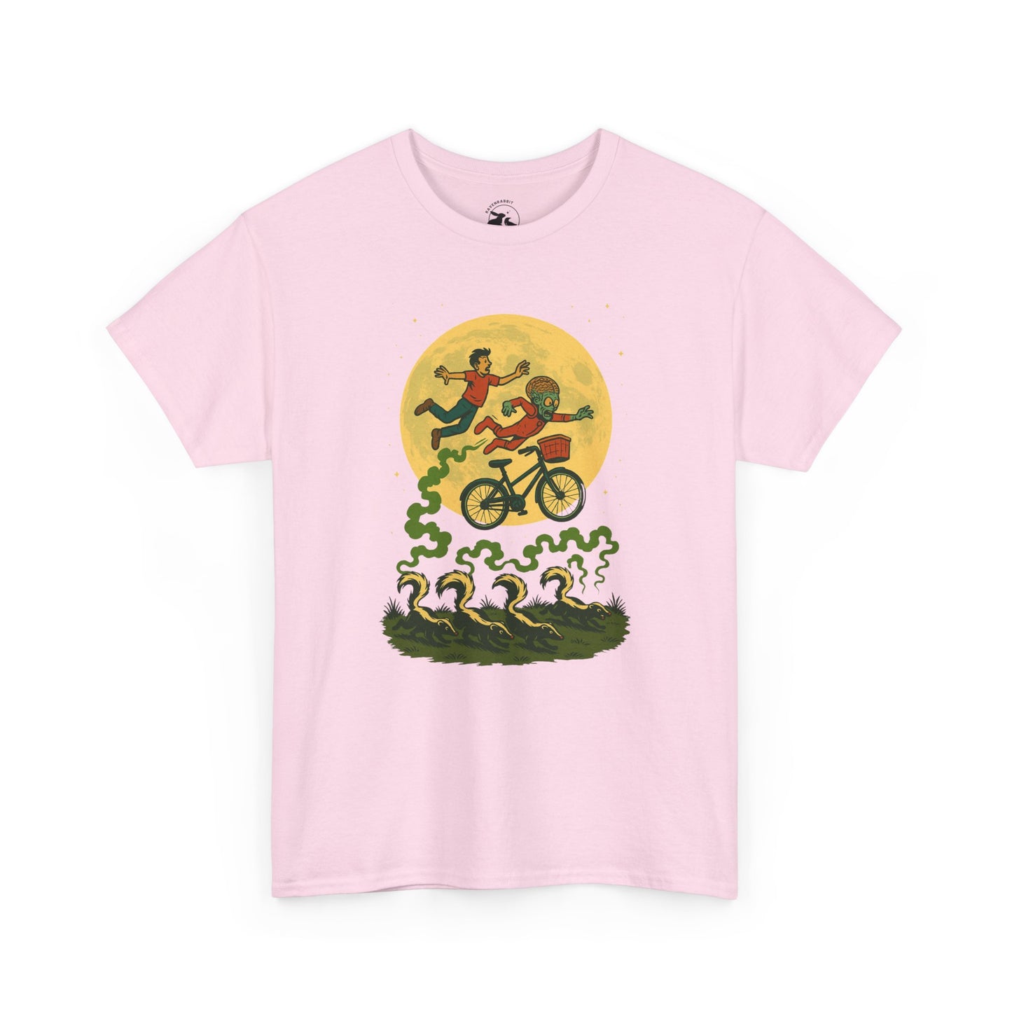 Moonlit Mayhem Retro Comic T Shirt