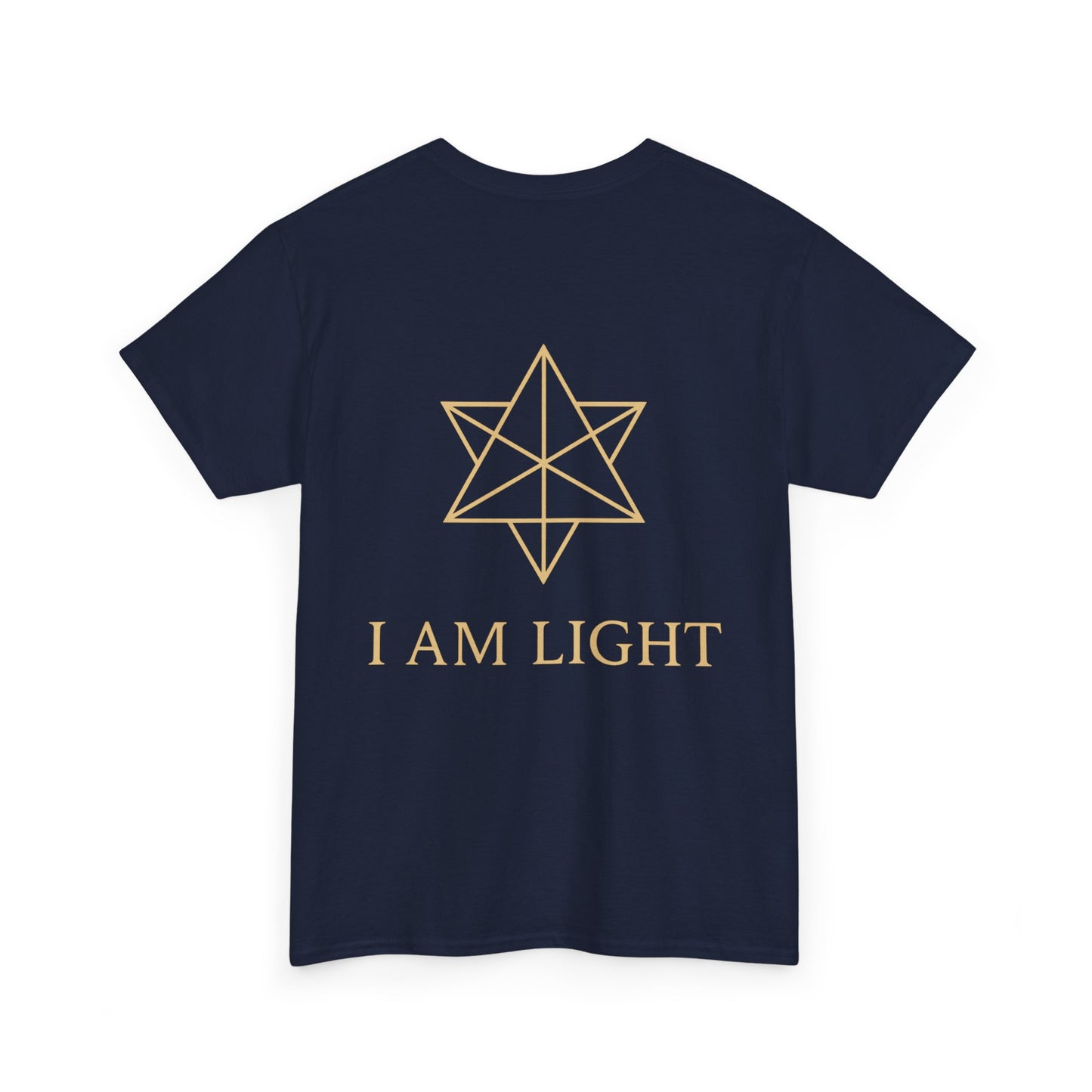 I Am Light Double-Sided Tee – Spiritual Affirmation Shirt for Christmas Gift