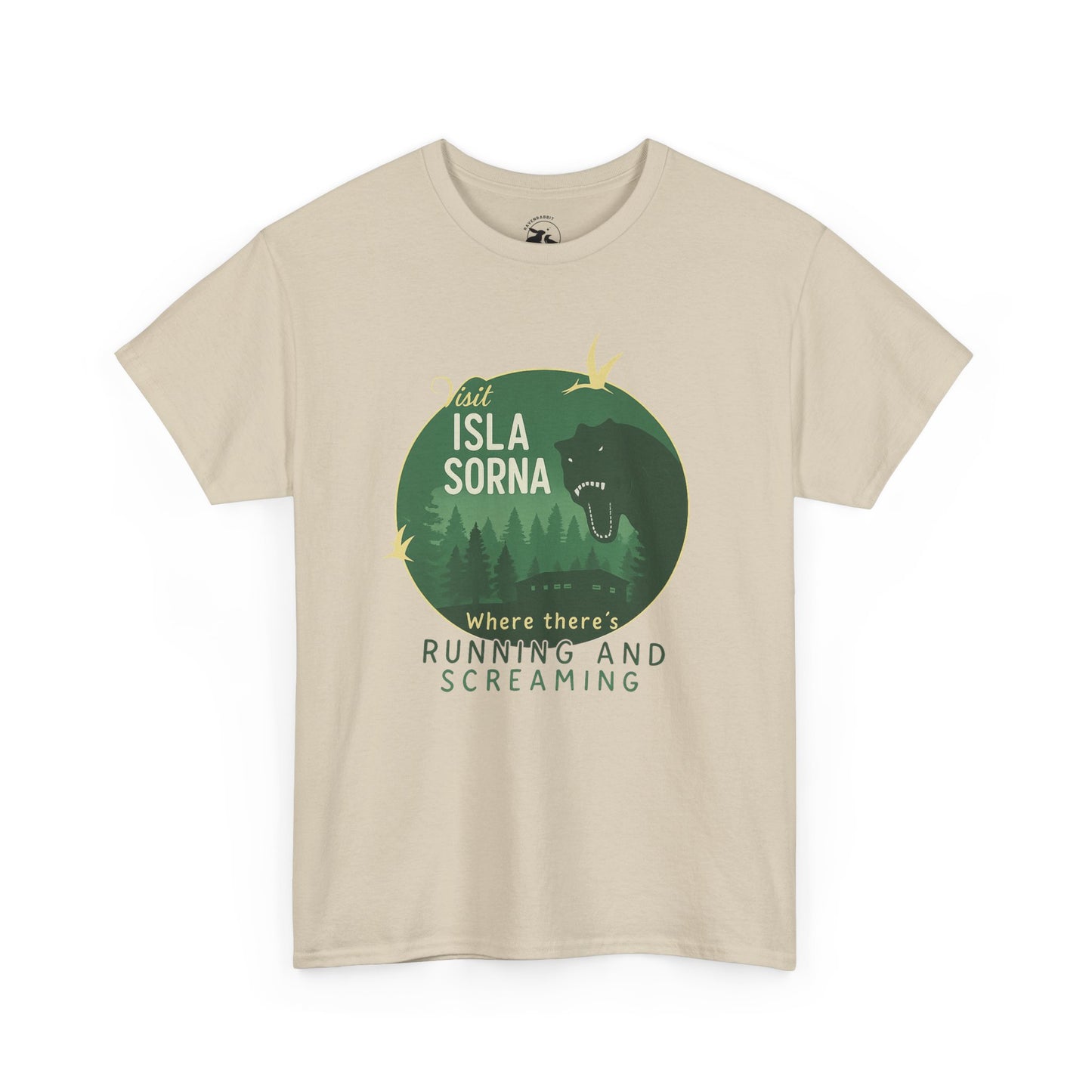 Isla Sorna Tee – Retro Dinosaur Adventure Shirt