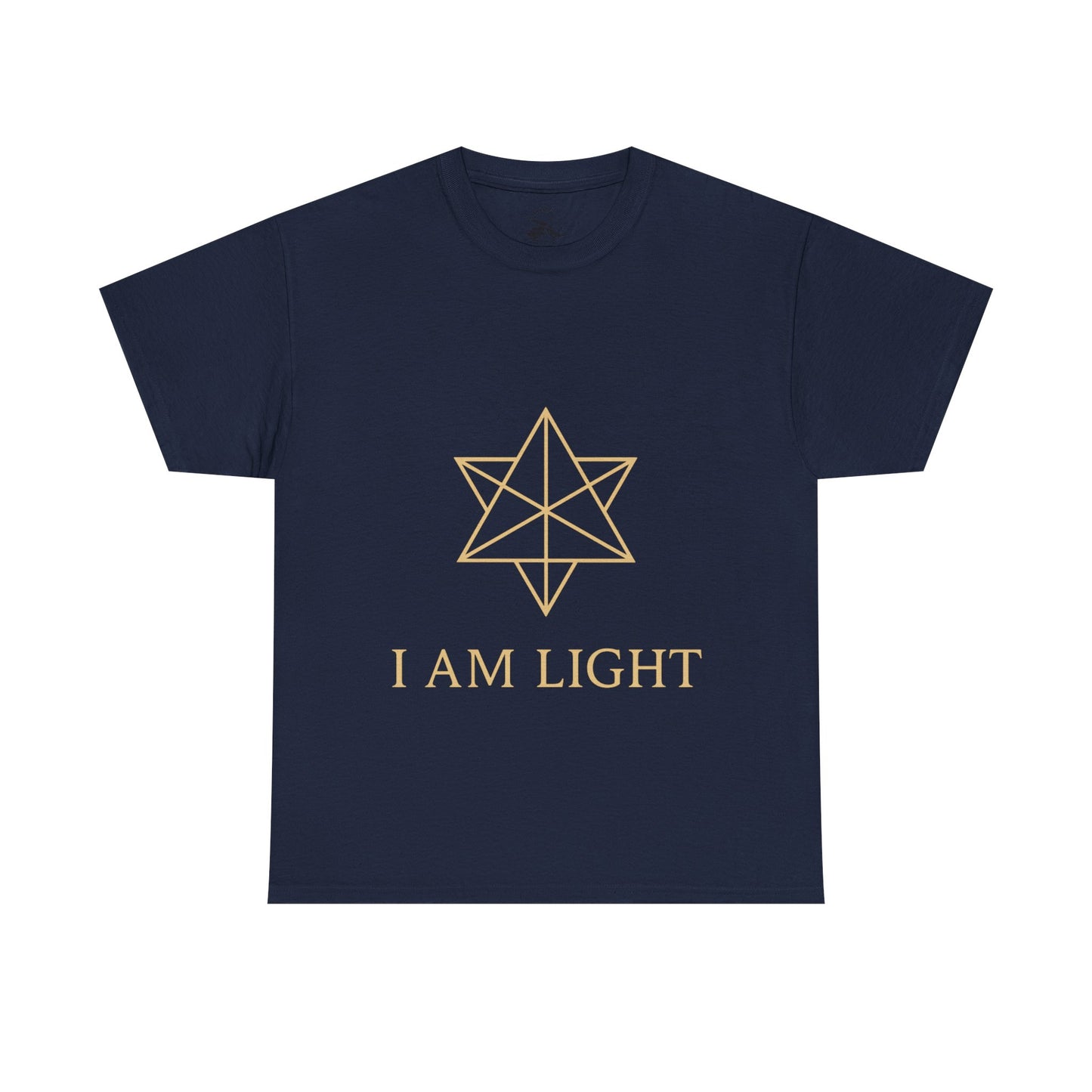 I Am Light Tee – Spiritual Affirmation Graphic Shirt for Christmas Gift