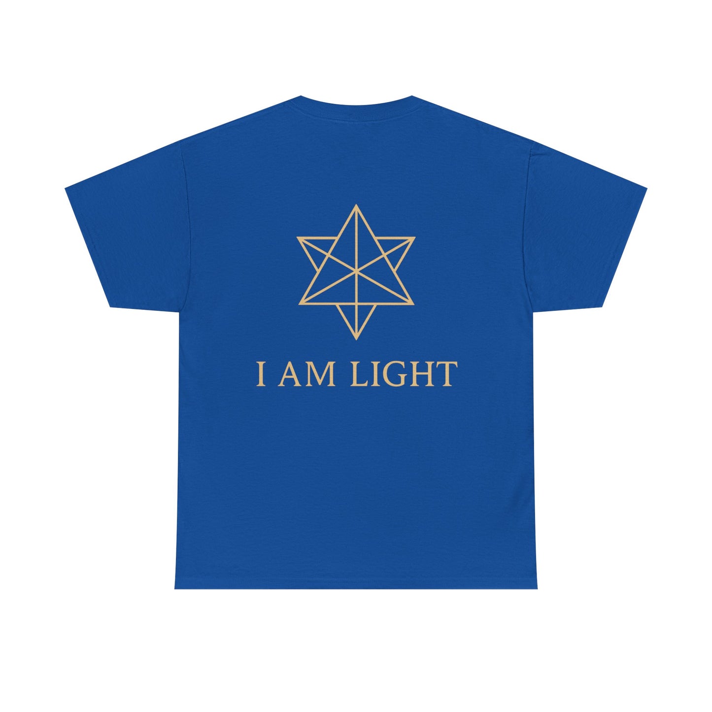 I Am Light Double-Sided Tee – Spiritual Affirmation Shirt for Christmas Gift
