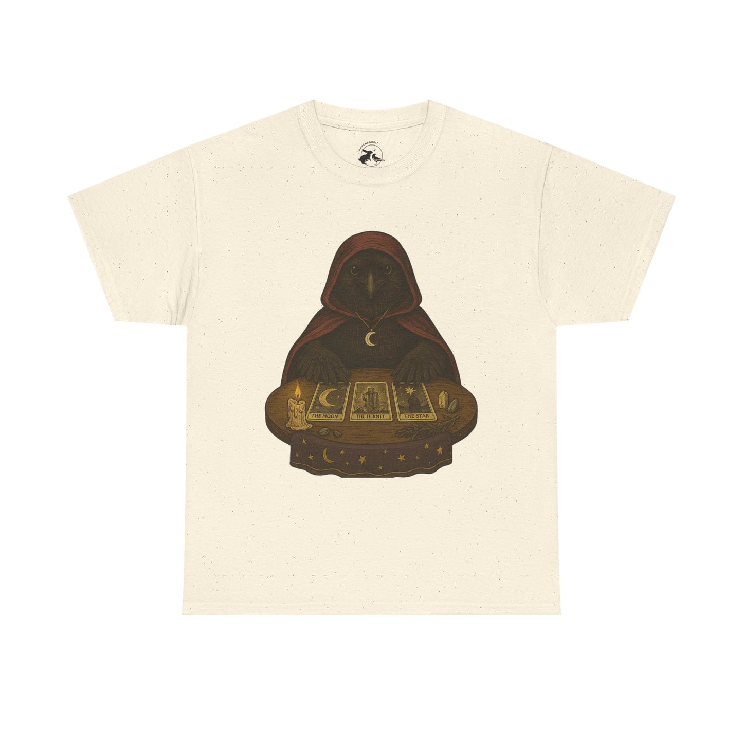 The Raven Tarot Tee – Diviner of the Moon and Stars