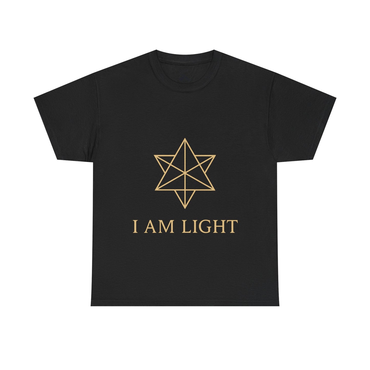 I Am Light Tee – Spiritual Affirmation Graphic Shirt for Christmas Gift