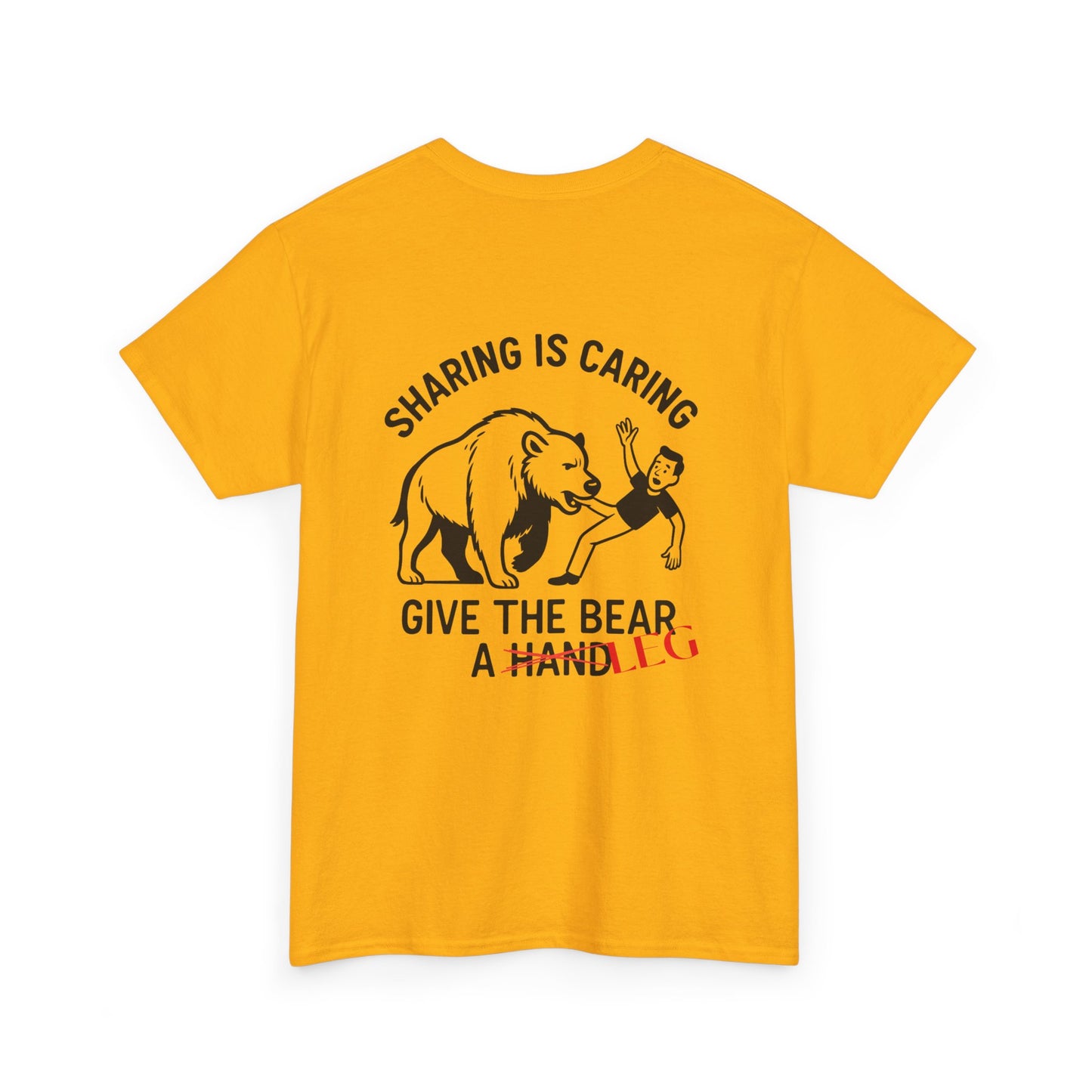 Give the Bear a Leg Tee – Funny Yellowstone Wildlife Shirt