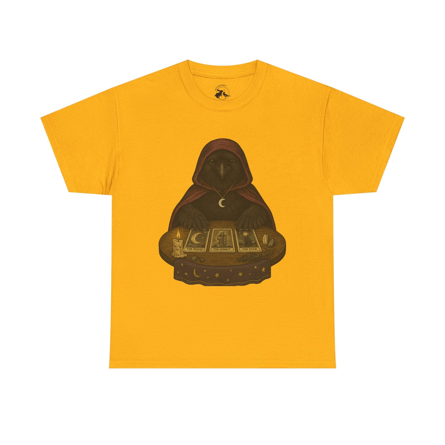 The Raven Tarot Tee – Diviner of the Moon and Stars