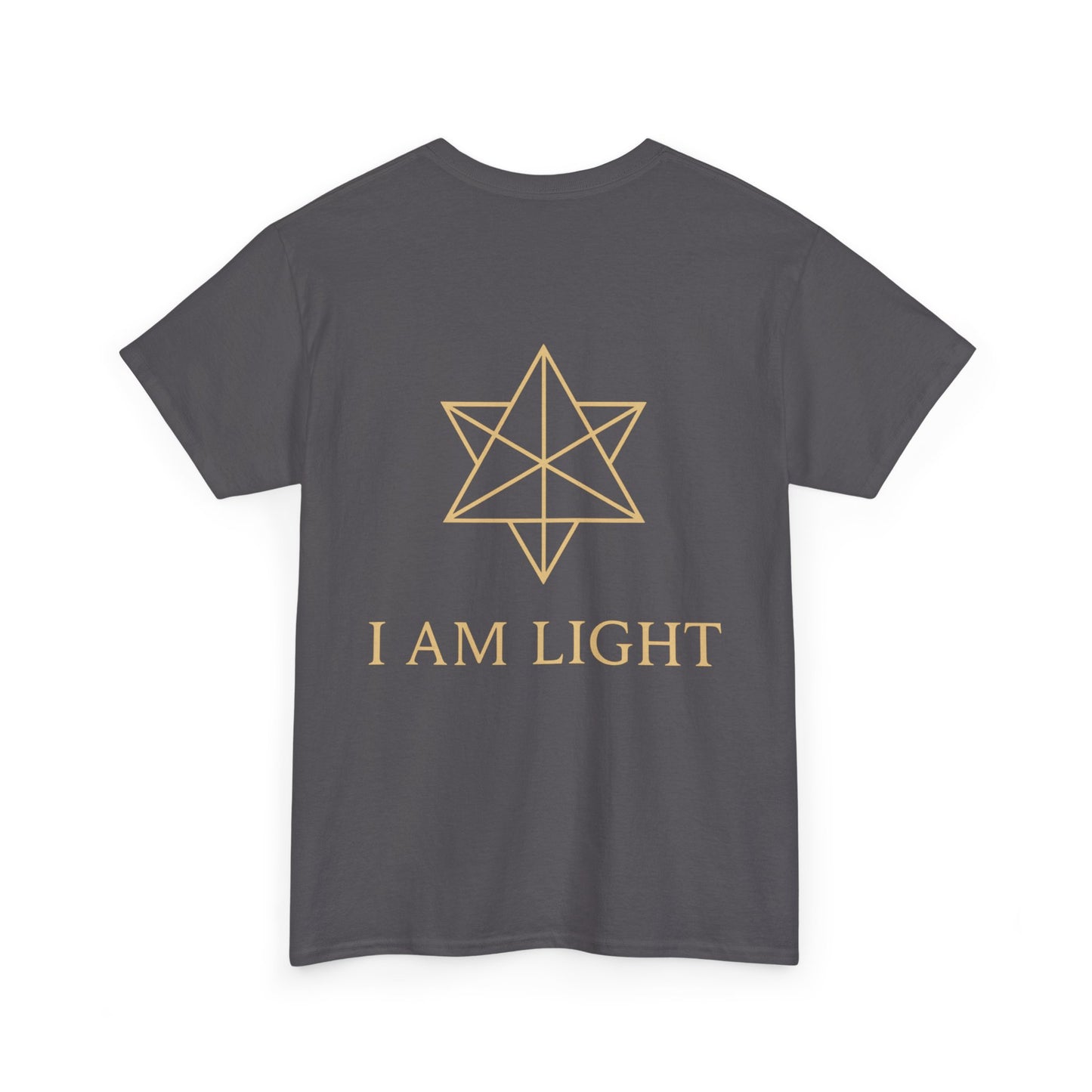 I Am Light Double-Sided Tee – Spiritual Affirmation Shirt for Christmas Gift