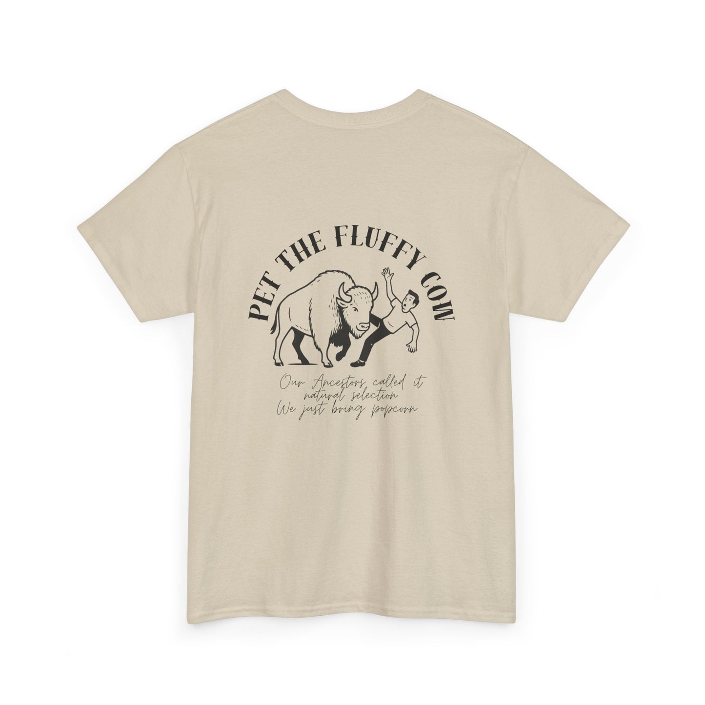 Pet The Fluffy Cows Yellowstone Tee – Funny Bison Nature Shirt