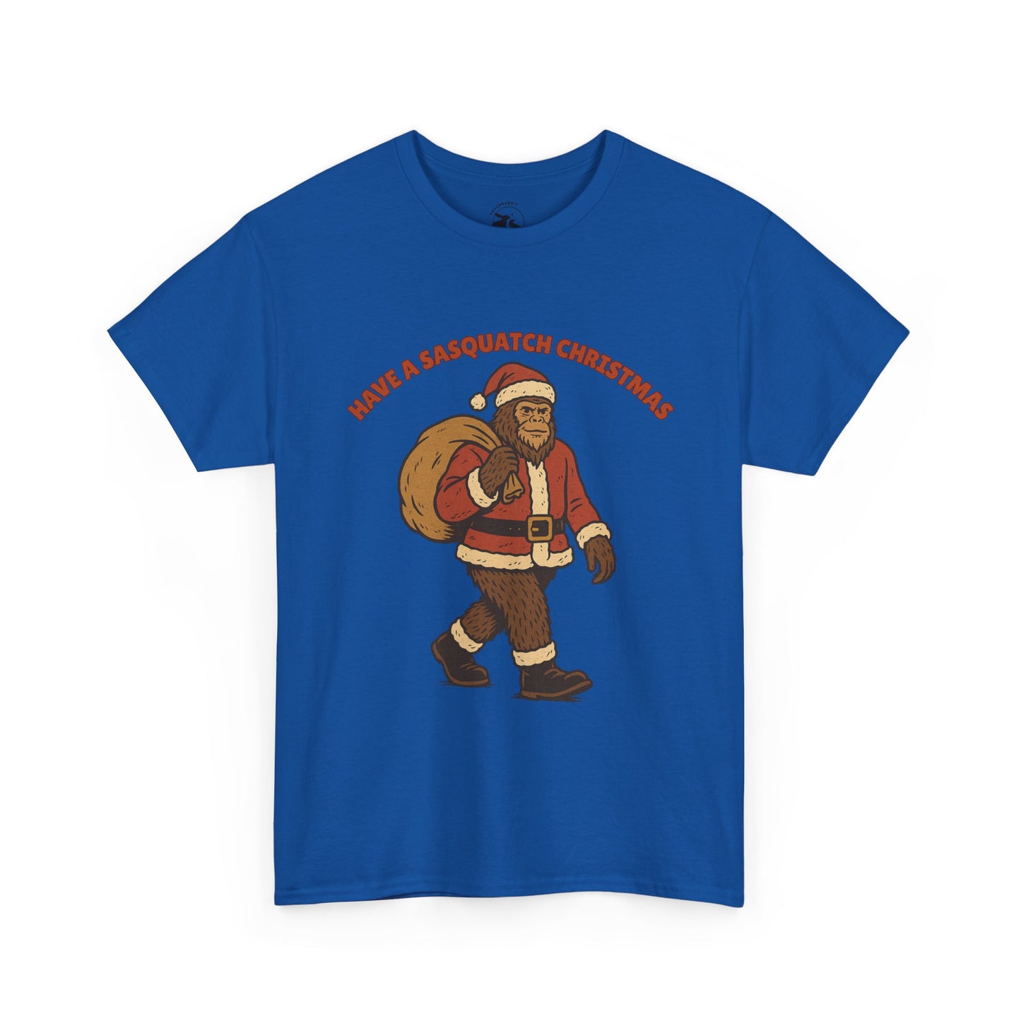 Sasquatch Christmas Tee – Festive Bigfoot Holiday Spirit Shirt