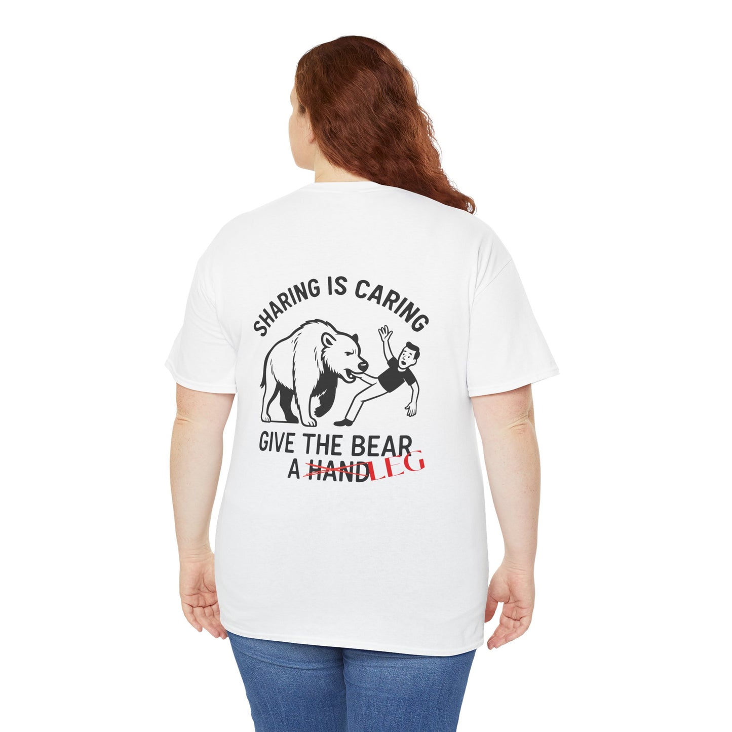 Give the Bear a Leg Tee – Funny Yellowstone Wildlife Shirt