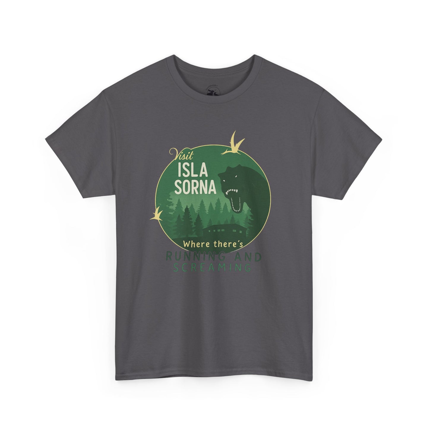 Isla Sorna Tee – Retro Dinosaur Adventure Shirt