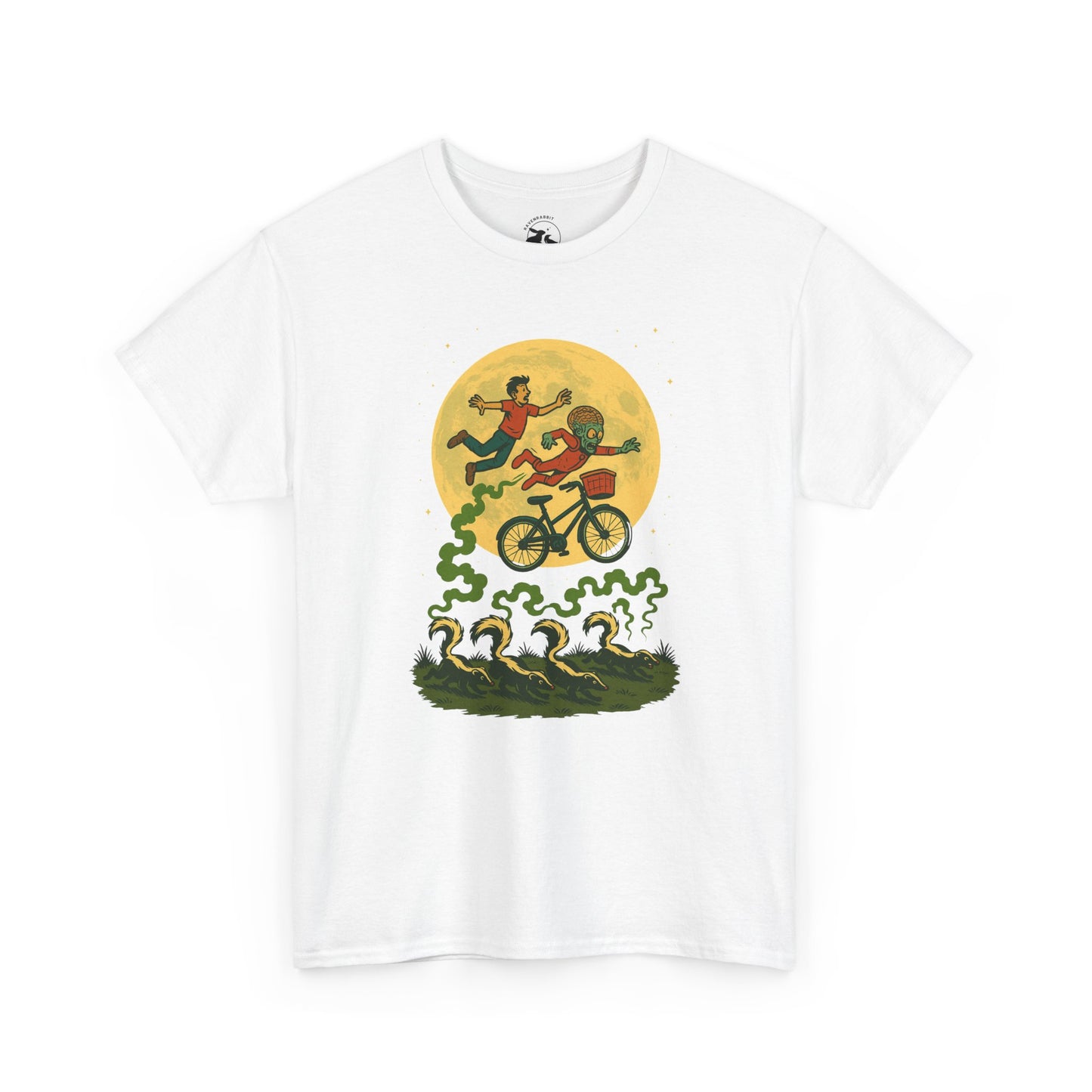 Moonlit Mayhem Retro Comic T Shirt