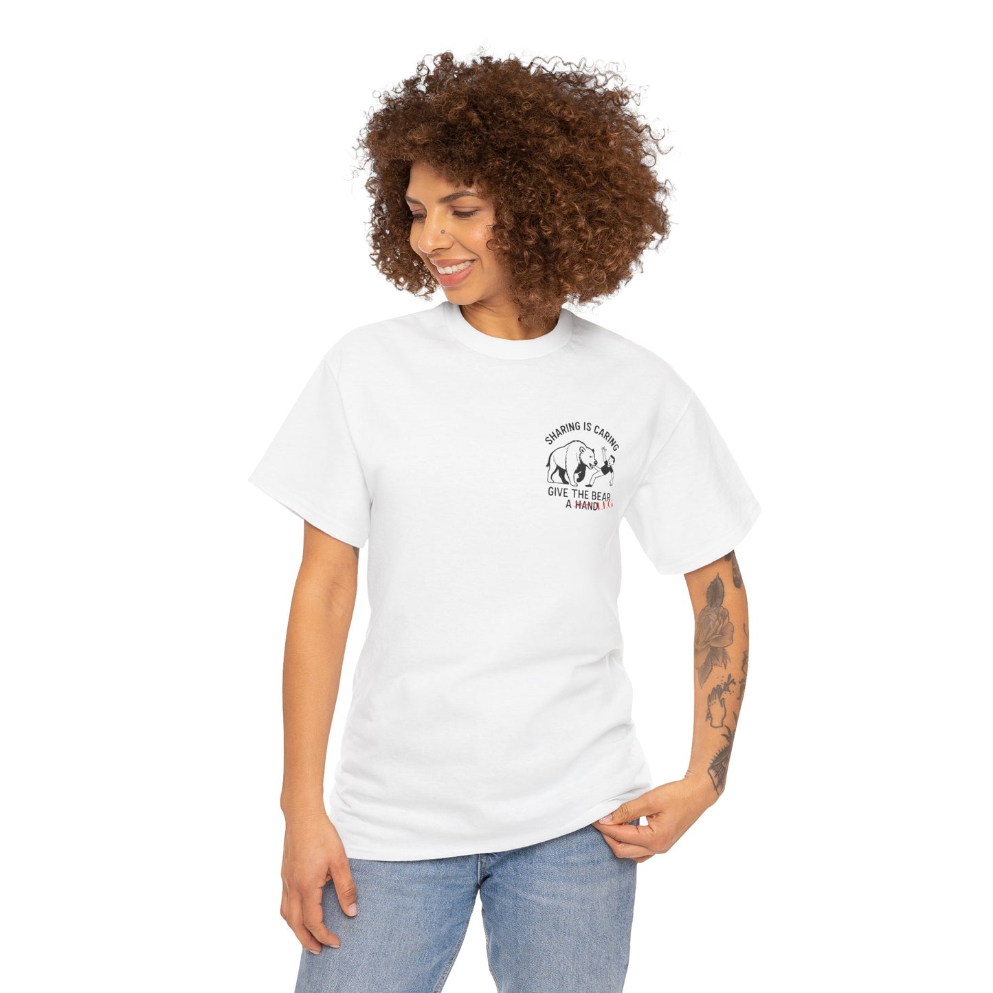 Give the Bear a Leg Tee – Funny Yellowstone Wildlife Shirt