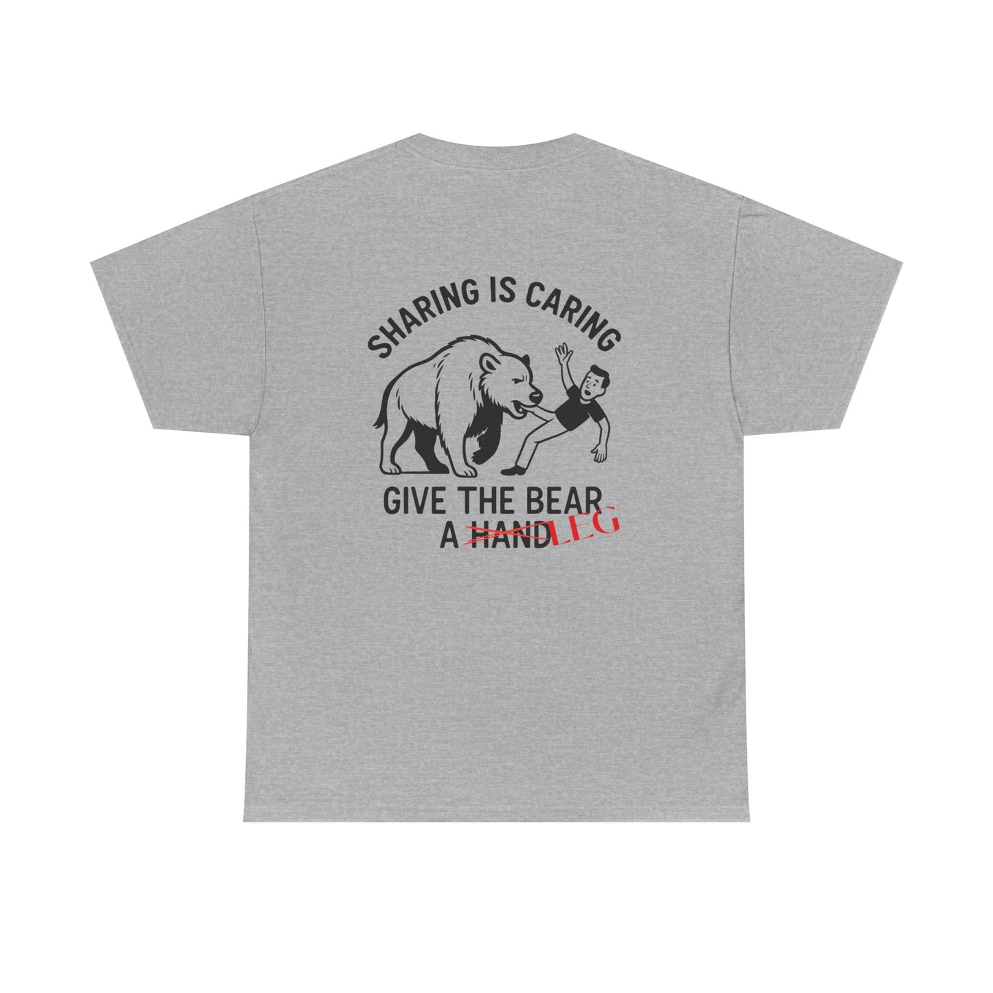 Give the Bear a Leg Tee – Funny Yellowstone Wildlife Shirt