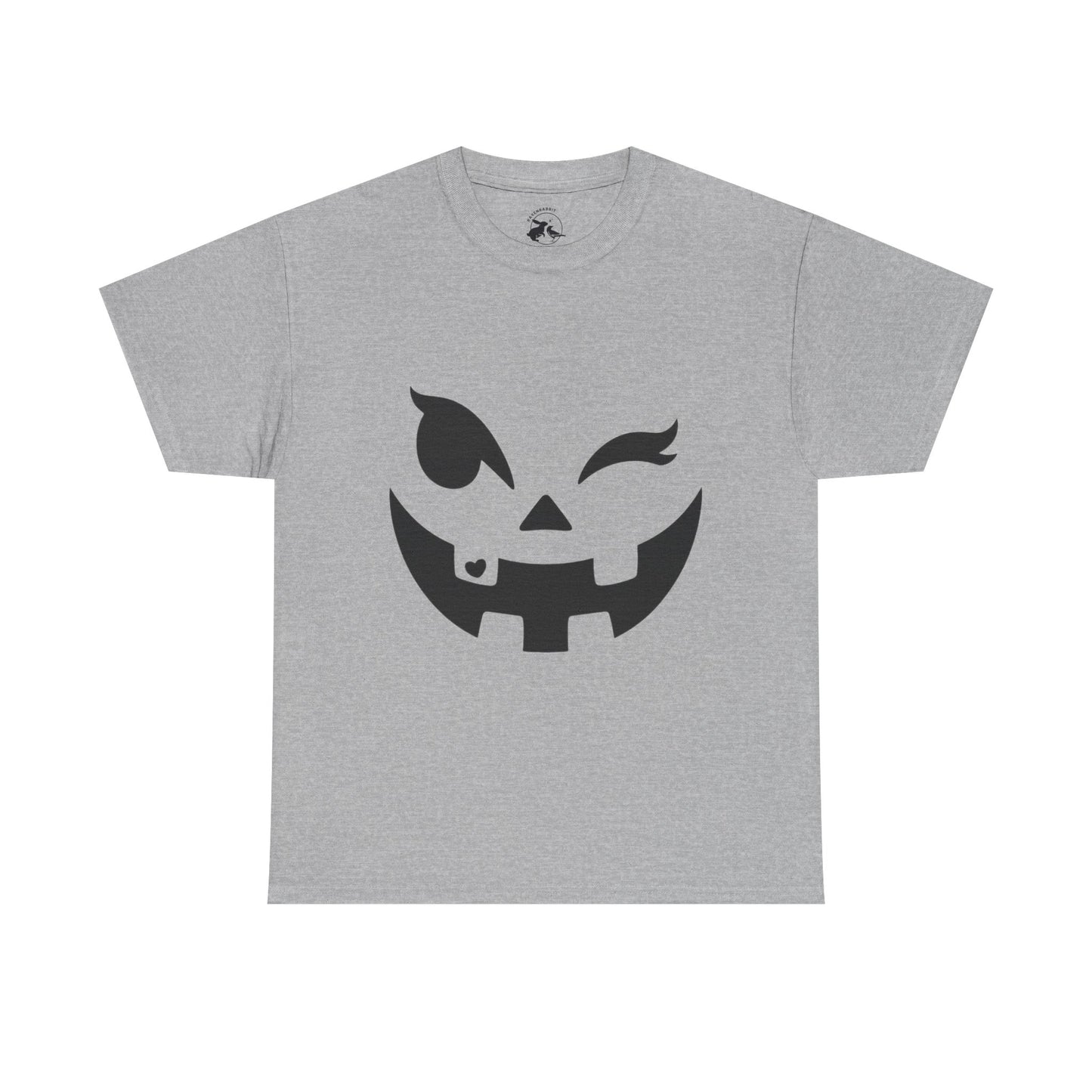 Pumpkin Sweetheart Tee – Playful Halloween Graphic Shirt
