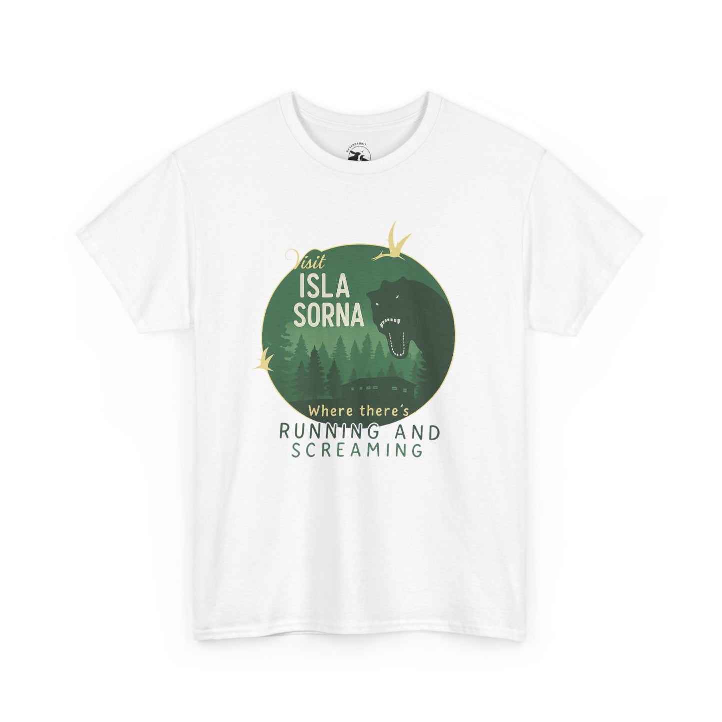 Isla Sorna Tee – Retro Dinosaur Adventure Shirt