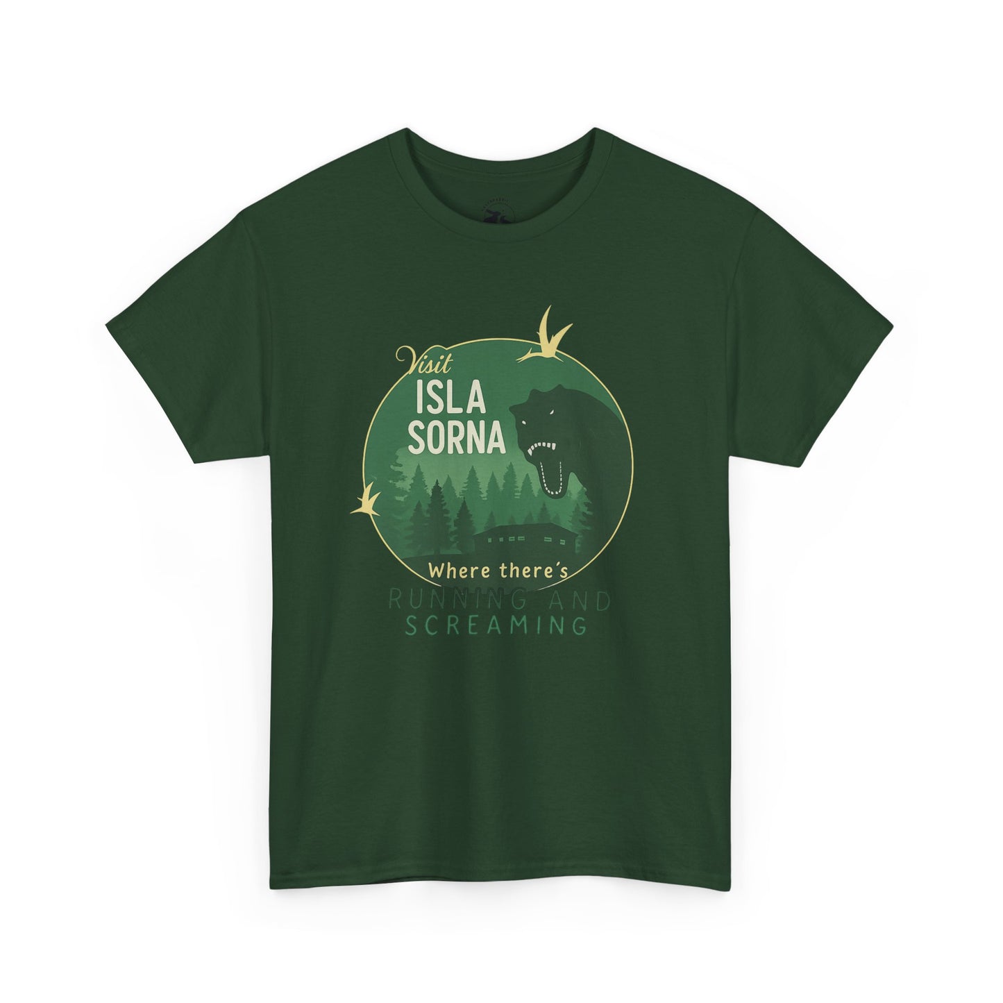 Visit Isla Sorna Retro Dinosaur Tee
