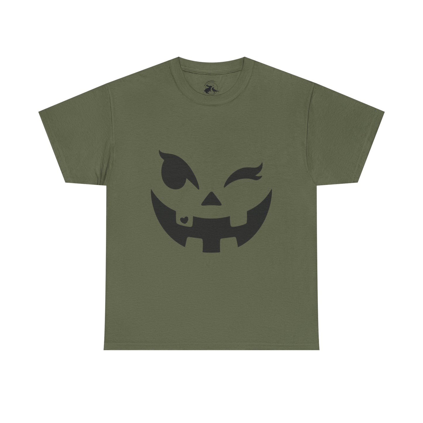 Pumpkin Sweetheart Tee – Playful Halloween Graphic Shirt