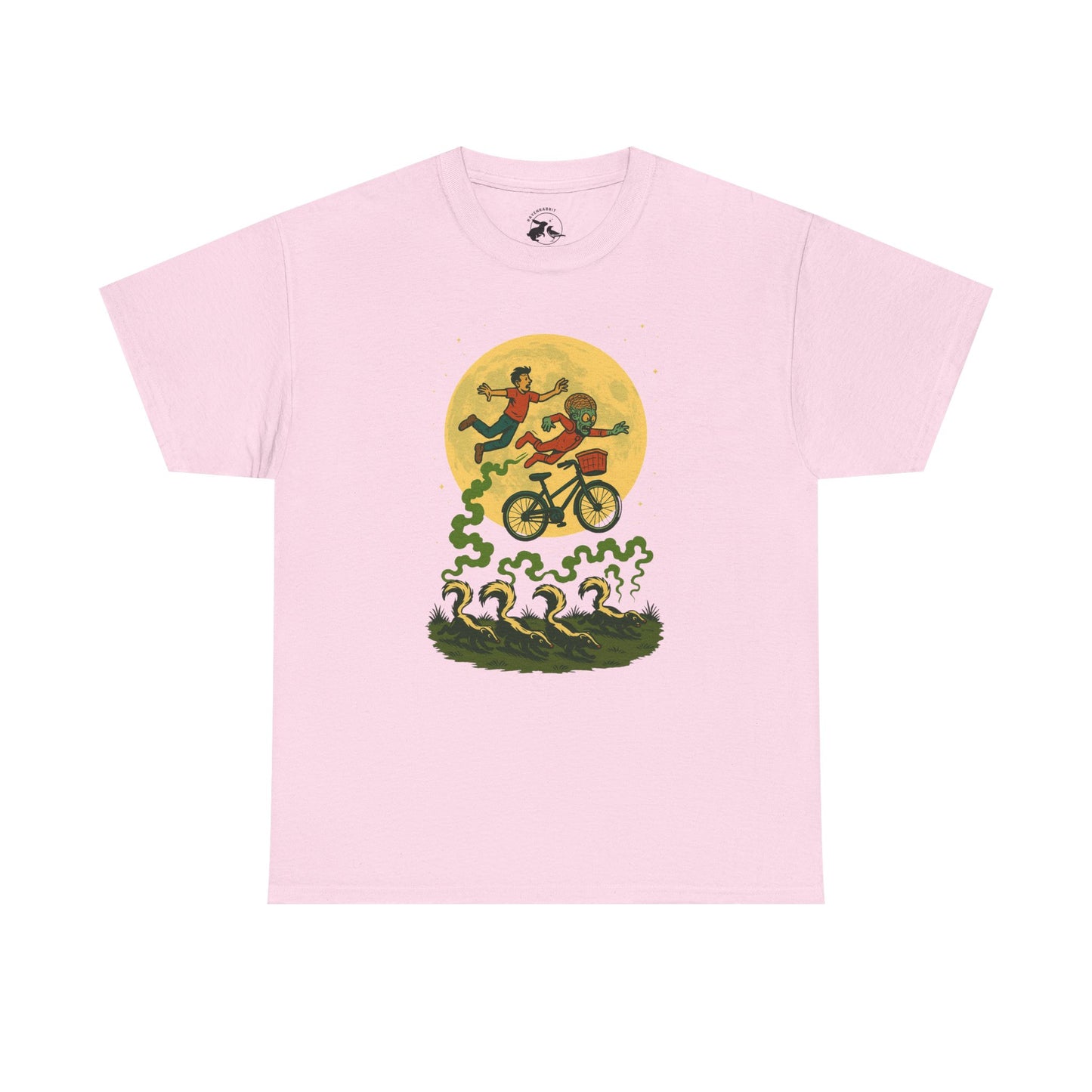 Moonlit Mayhem Retro Comic T Shirt